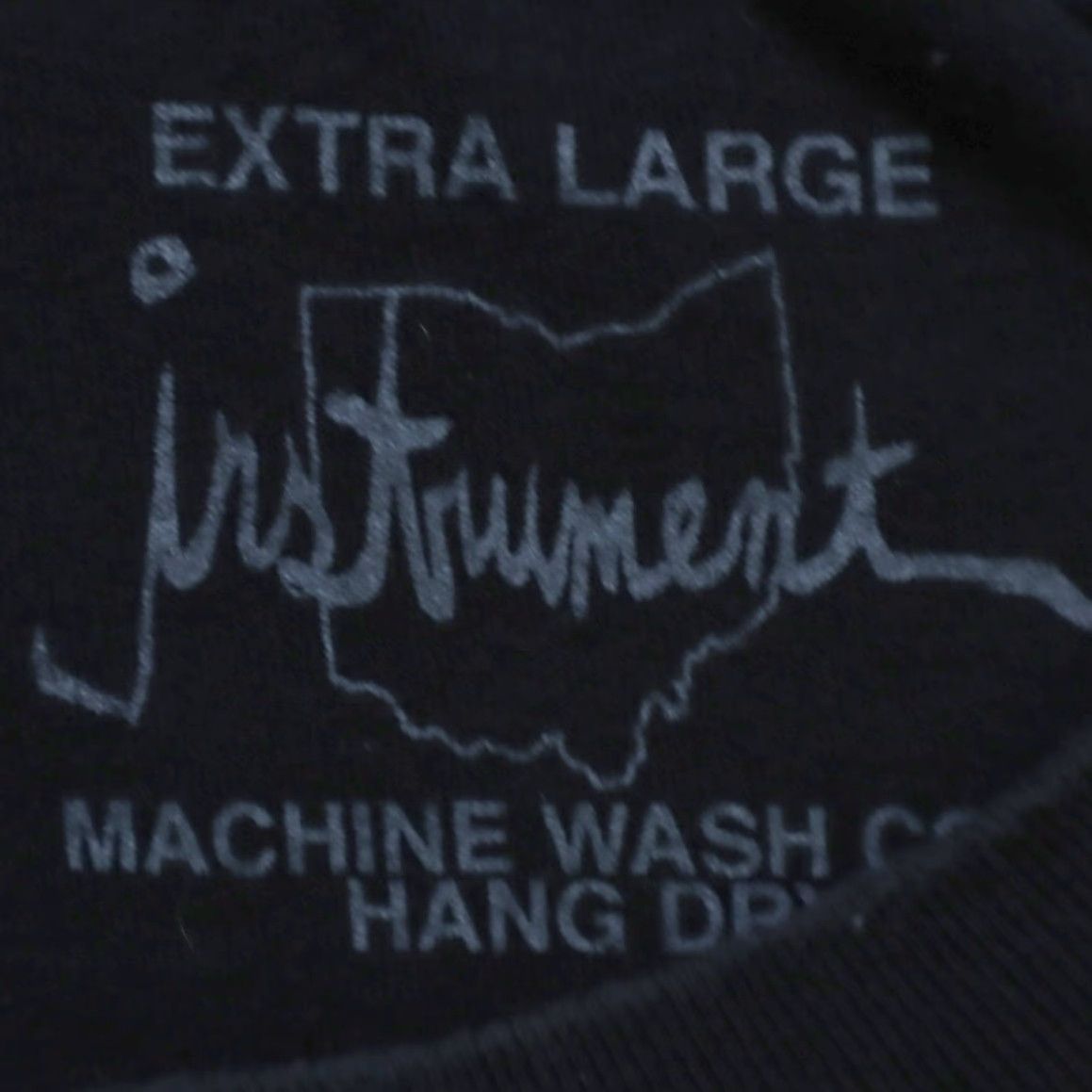 Vintage Instrument Ohio City Art Solid T-Shirt Black Men's XL Shirt Size US XL / EU 56 / 4 - 5 Thumbnail