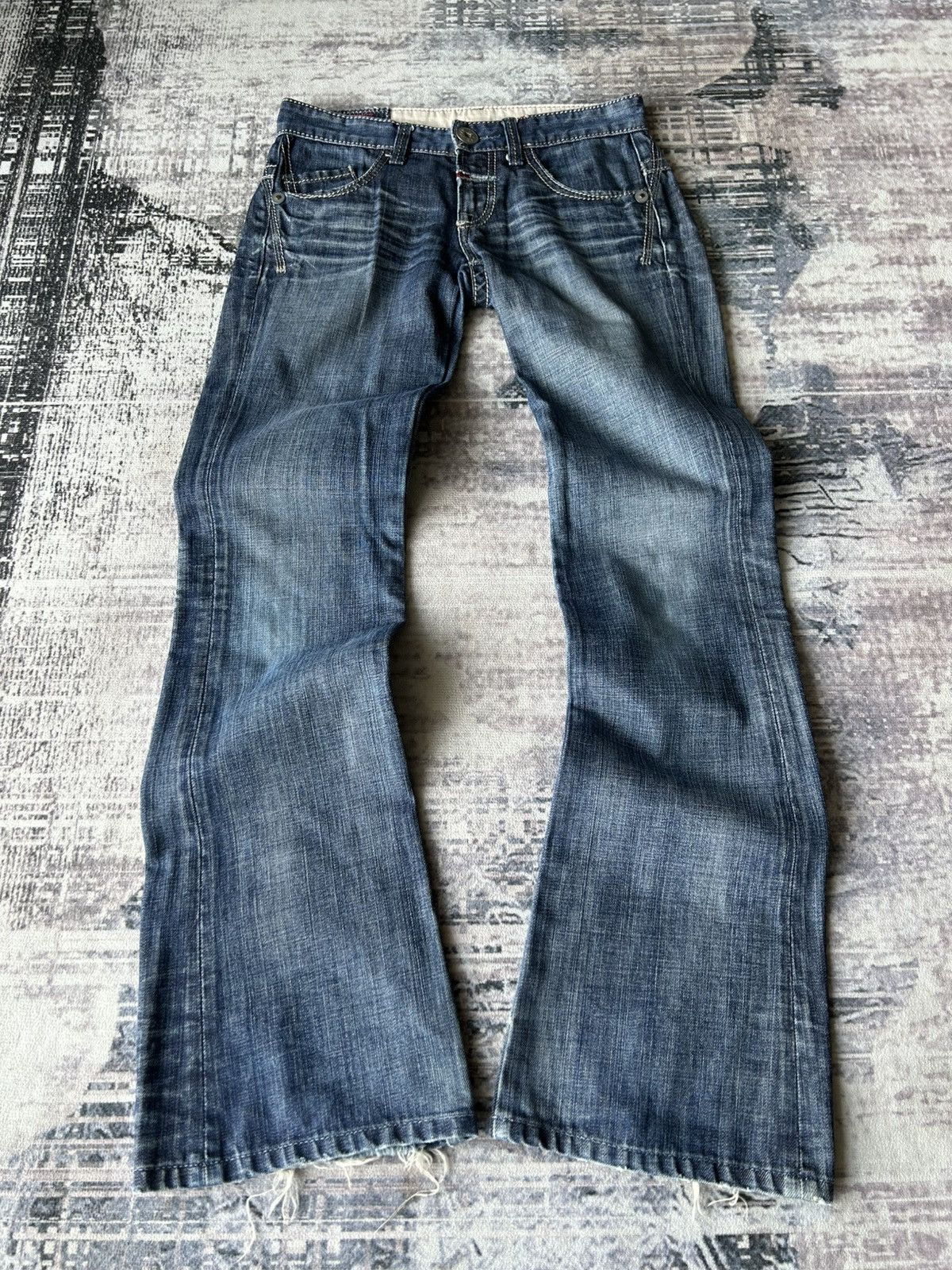 Marithe + Francois Girbaud Marithe Francois Girbaud Flared Jeans Size US 29 - 1 Thumbnail