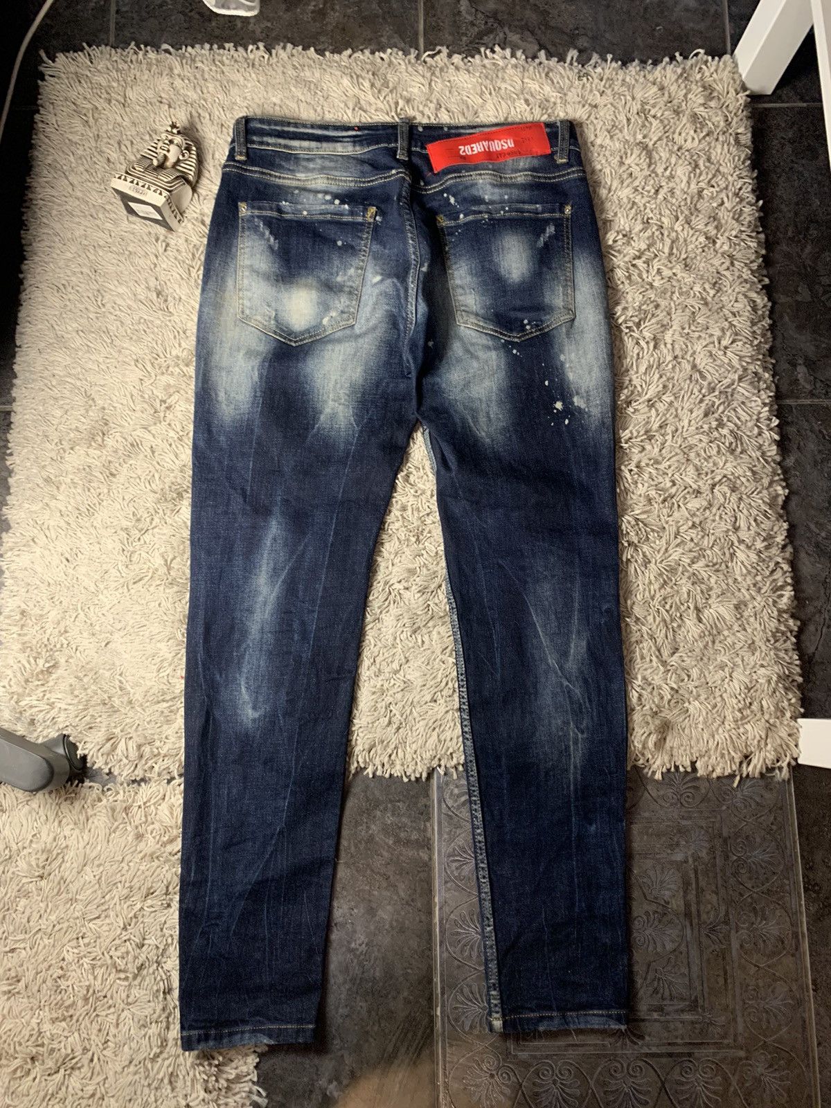 Dsquared2 × Vintage Dsquared2 distressed denim pants Size US 34 / EU 50 - 8 Thumbnail