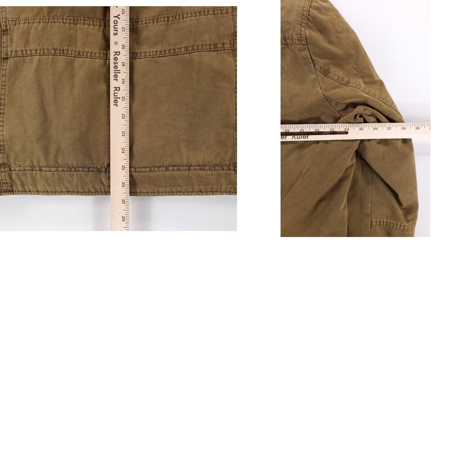 Levi's Levi's Canvas Full Zip Jacket Hooded Mens XL Brown Zip In Casual Jacket Size US XL / EU 56 / 4 - 8 Thumbnail