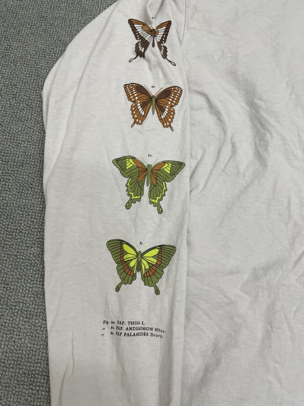John Elliott John Elliott Butterflies Long Sleeve Tee Size US M / EU 48-50 / 2 - 4 Thumbnail