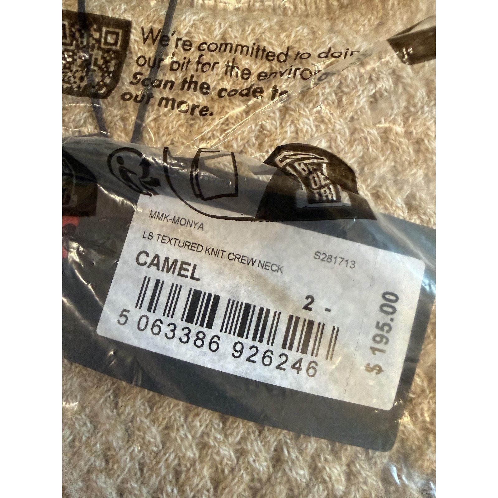 Ted Baker Ted Baker New Crewneck Mens Pullover Sweater Size US S / EU 44-46 / 1 - 7 Thumbnail