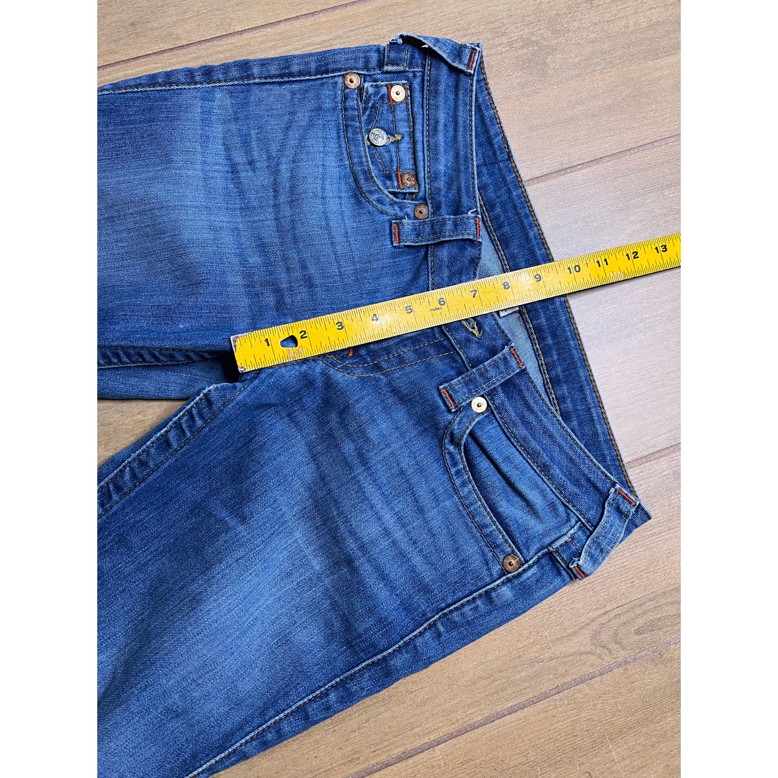 True Religion Y2K True Religion Womens Skinny Low Rise Jeans Sz 27 Size 27" / US 4 / IT 40 - 7 Thumbnail
