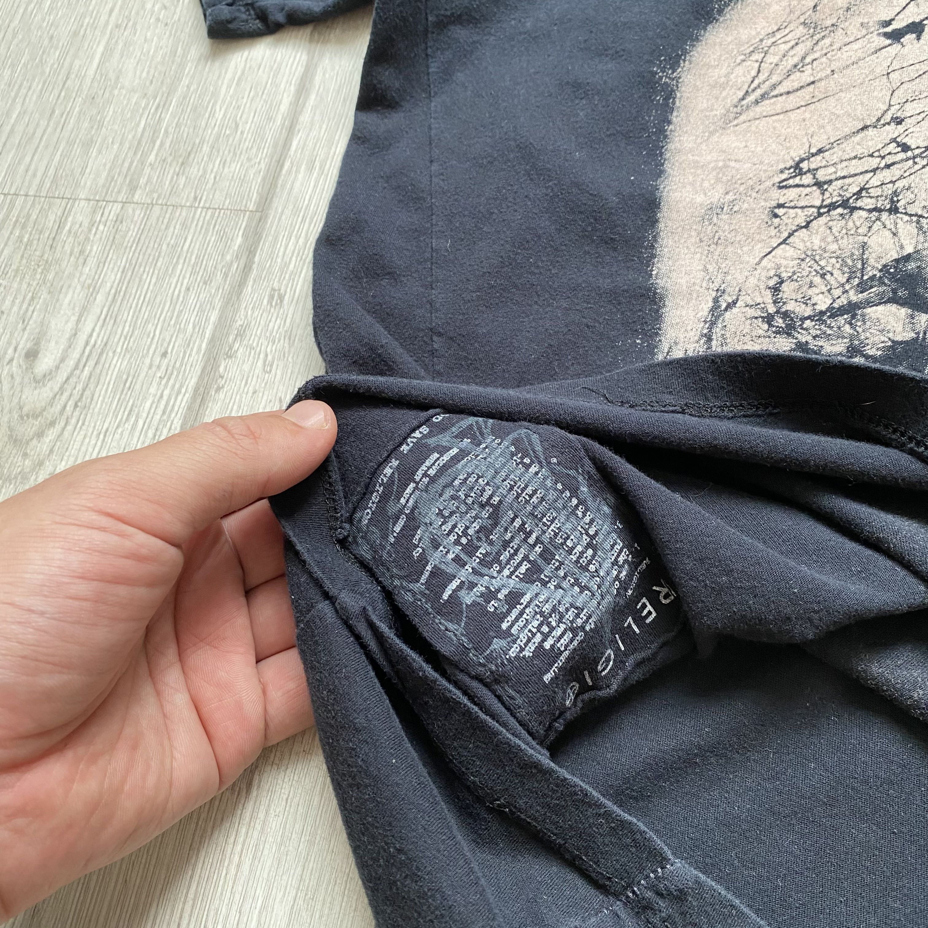 Allsaints 💀 Religion Horror print t shirt skull Allsaint style Size US M / EU 48-50 / 2 - 8 Thumbnail