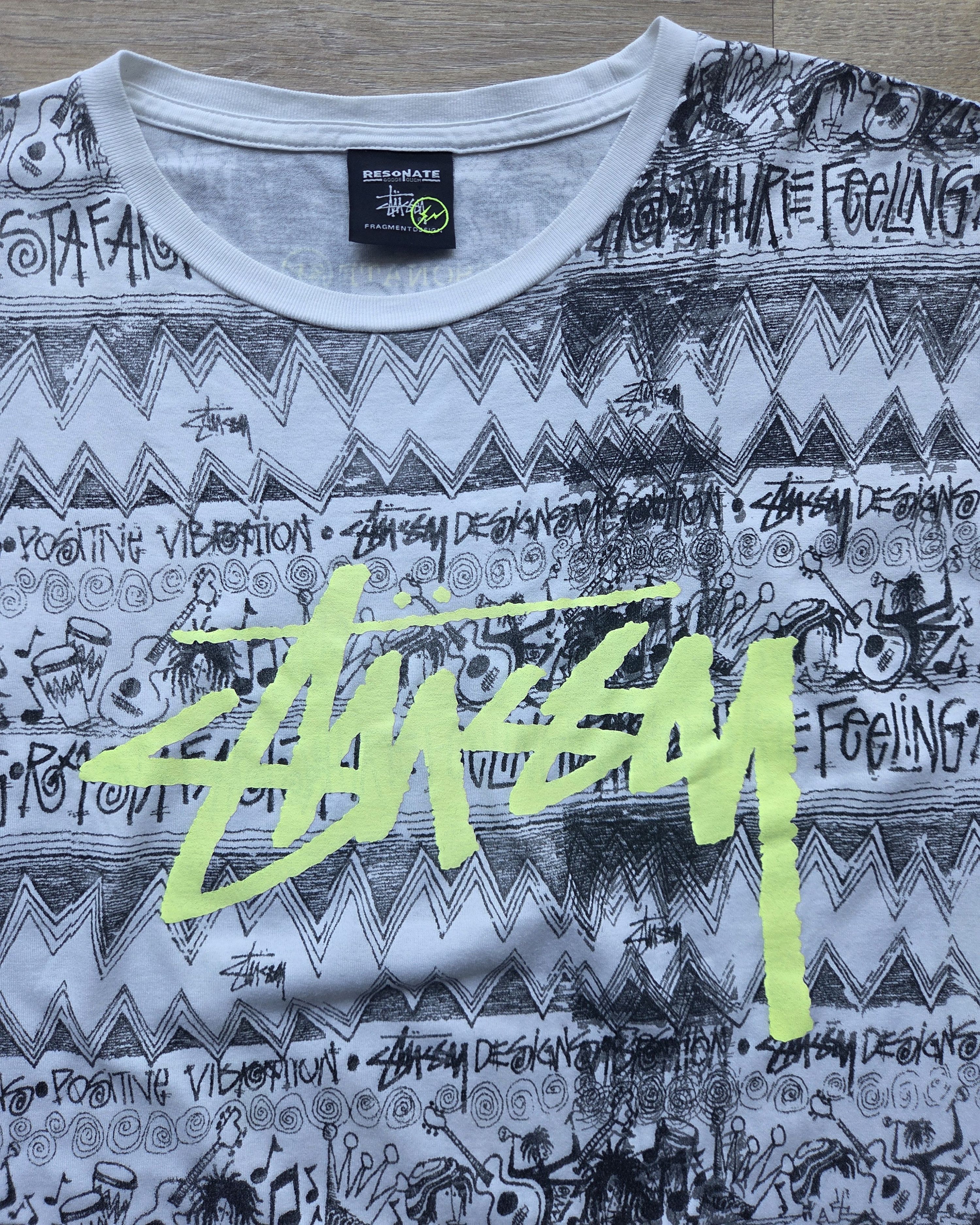 Stussy Vintage OG Stussy Resonate Goodenough Fragment Tomtom Shirt Size US L / EU 52-54 / 3 - 3 Thumbnail