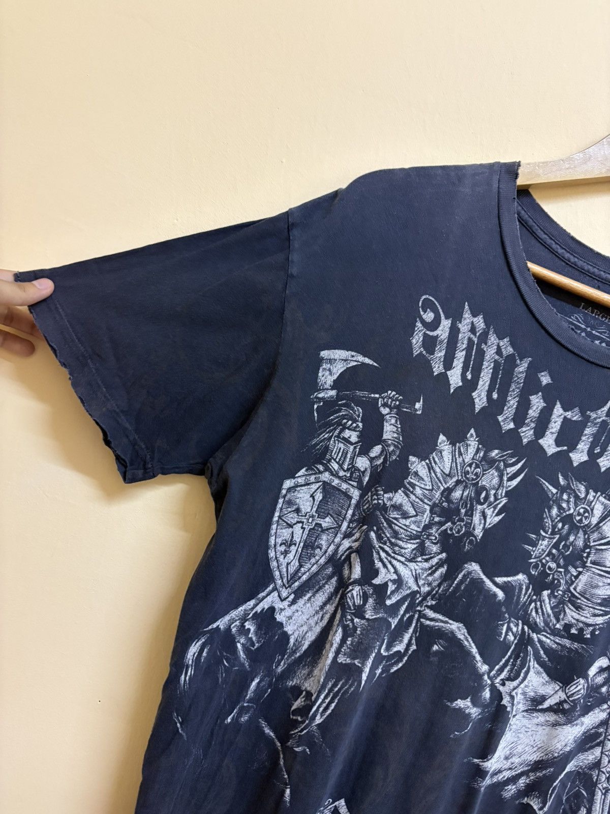 Affliction Vintage Y2k Affliction Rush Georges St Pierre Distressed Size US L / EU 52-54 / 3 - 13 Thumbnail