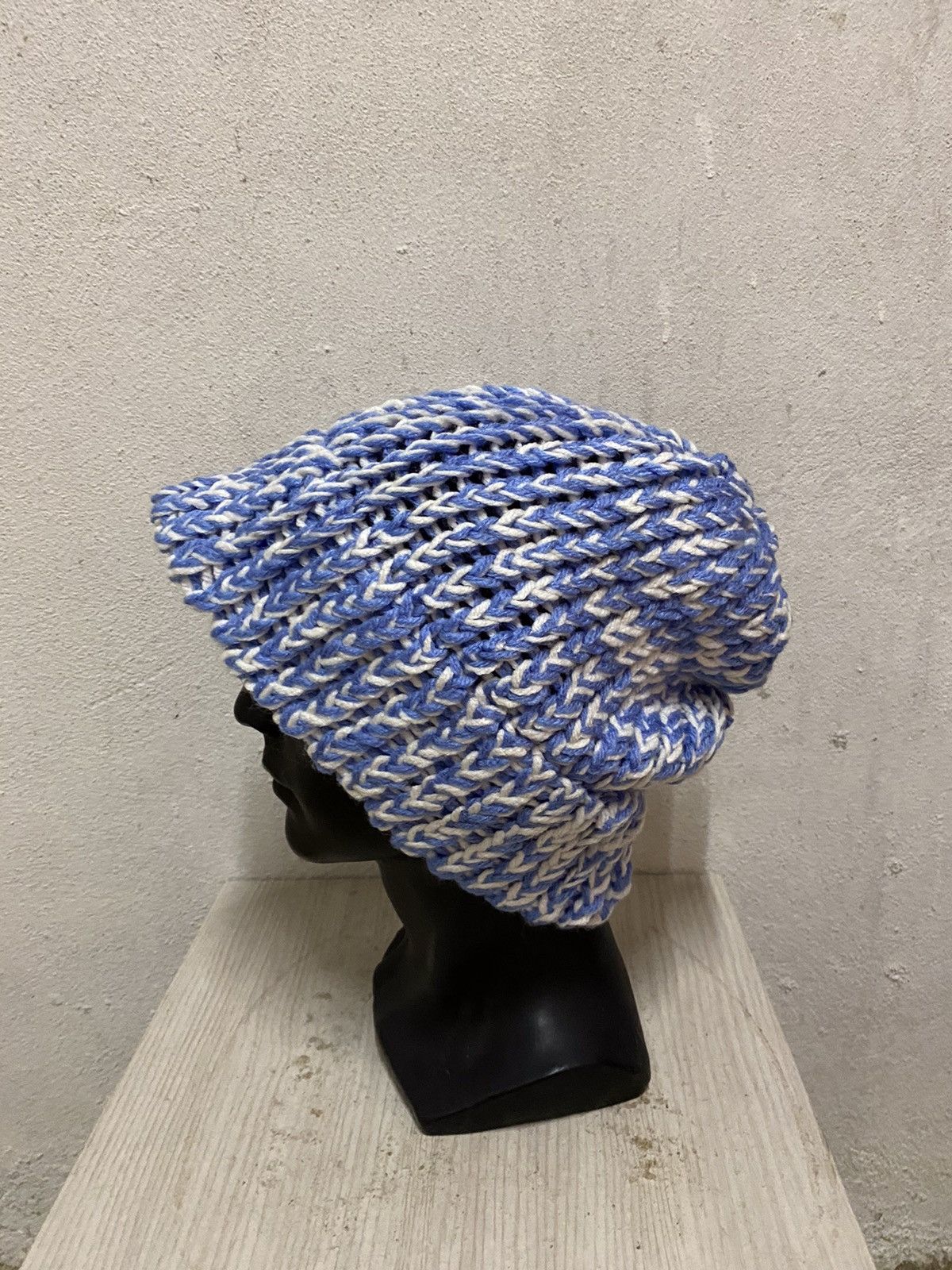 Japanese Brand × Kapital × Vintage Japanese Brand Rare Design Knit Beanie Hat Size ONE SIZE - 3 Thumbnail