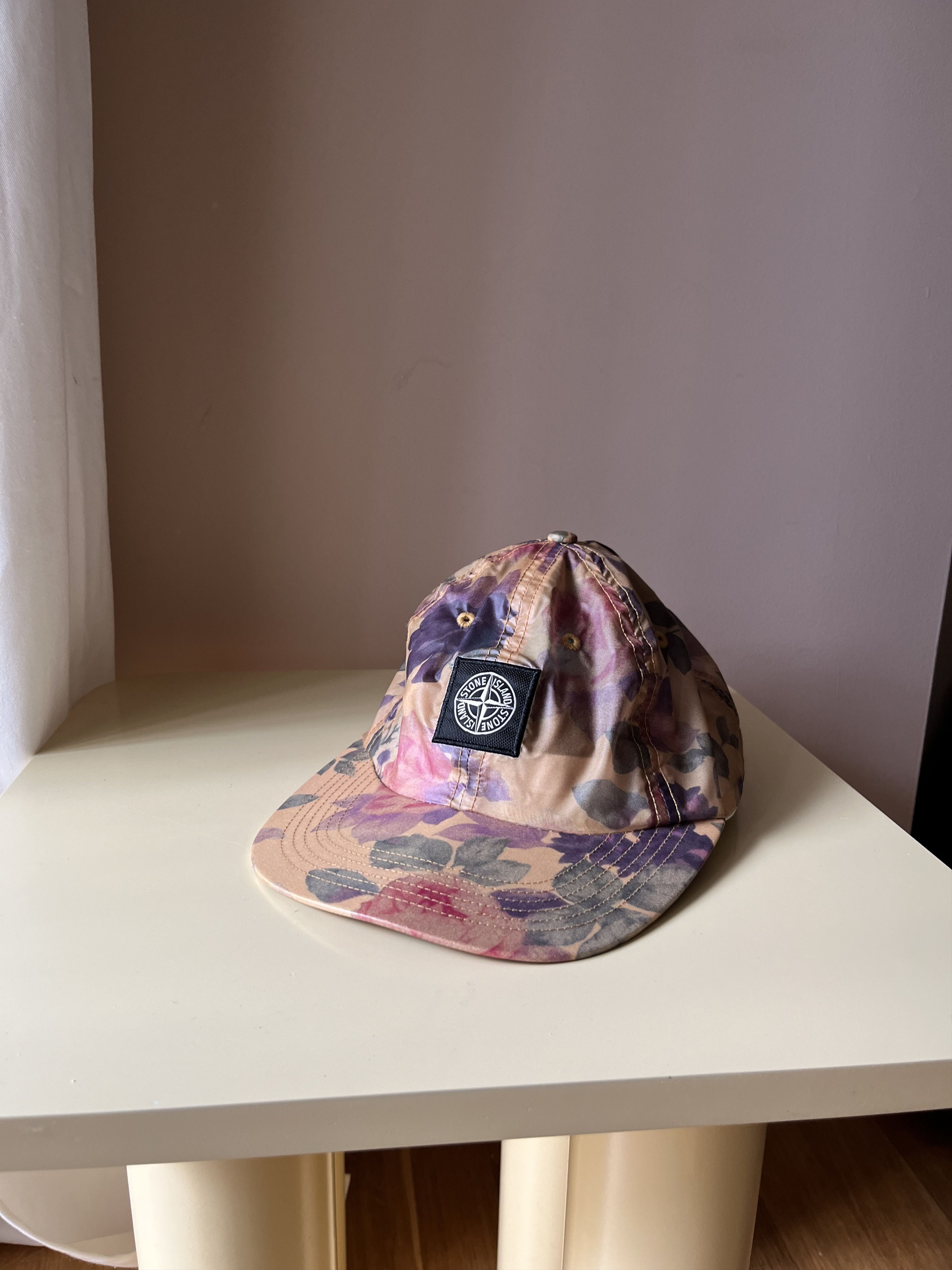 Stone Island × Supreme Supreme x Stone Island Lany 6 Panel Cap Floral Size ONE SIZE - 2 Thumbnail