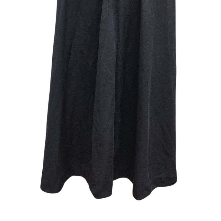 Vintage Vintage Black Doubleknit Maxi Dress Gold Medallion Empire Dr Size M / US 6-8 / IT 42-44 - 11 Thumbnail