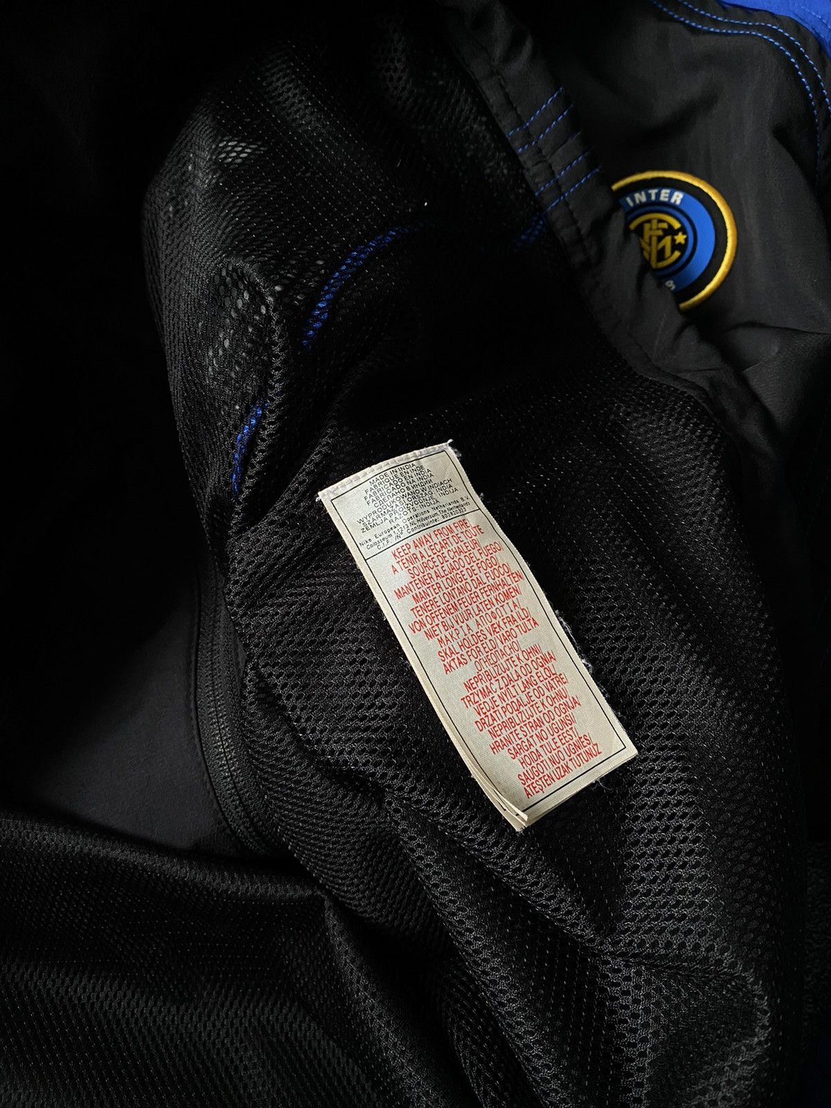 Nike × Vintage Nike inter FC Vintage Jacket Size US XL / EU 56 / 4 - 12 Thumbnail