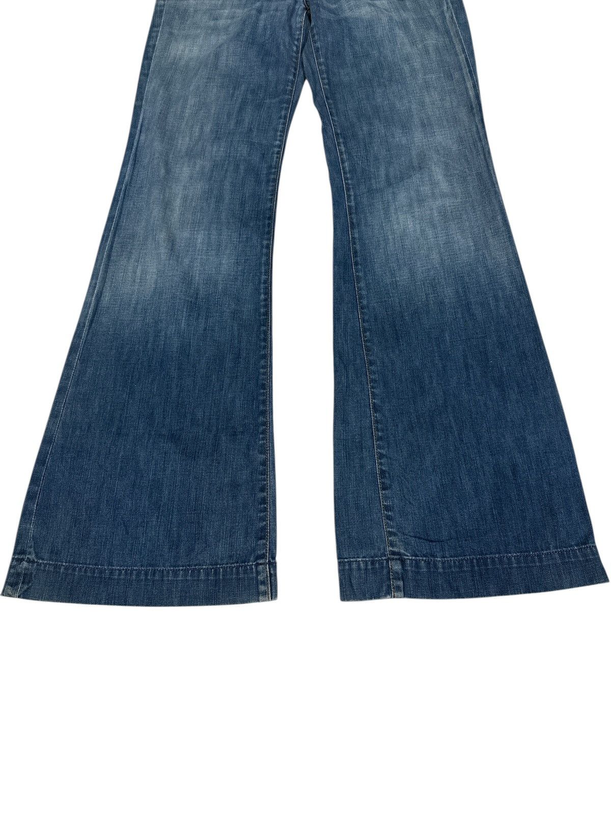 Japanese Brand Seven For All Makind 🎌💥 Flare Bootcut Vintage 90s Style 🎌💥 Size US 32 / EU 48 - 3 Thumbnail
