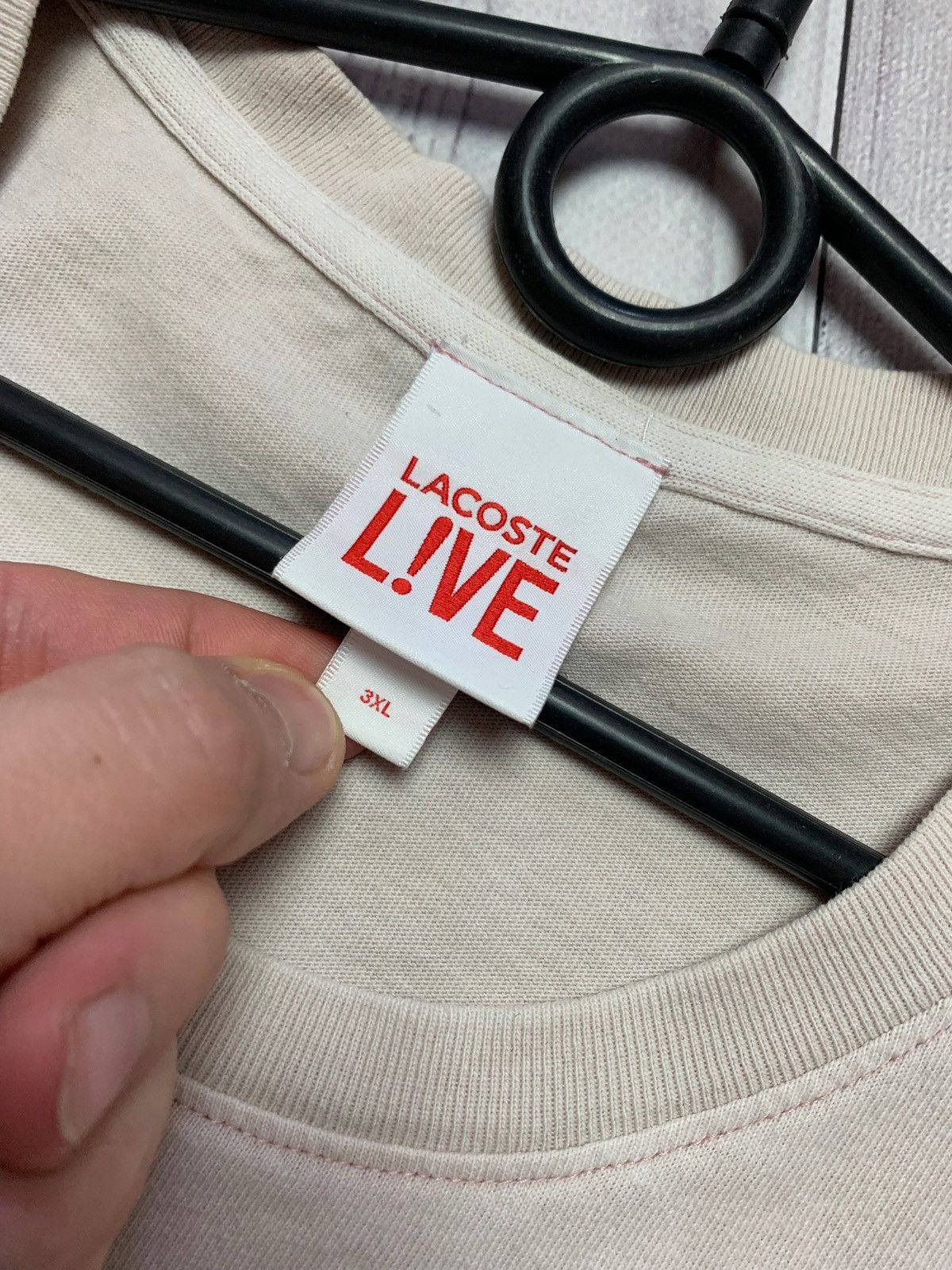 Lacoste Lacoste live rare T-shirt Size XXL tee Size US XXL / EU 58 / 5 - 5 Thumbnail