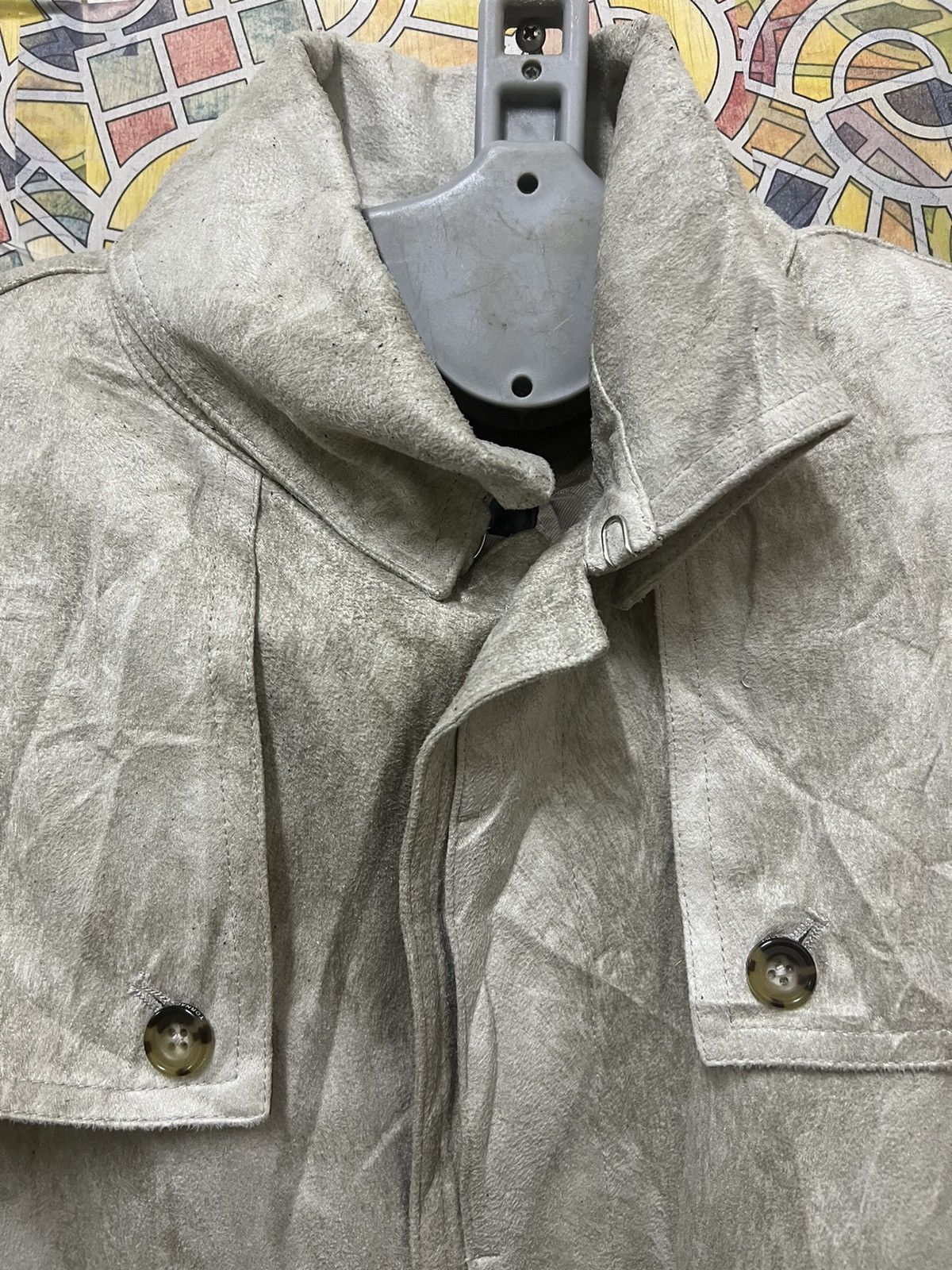 Tornado Mart Tornado Mart Micro Suede Trench Coat Tornado Mart (GJ 35) Size US L / EU 52-54 / 3 - 10 Thumbnail