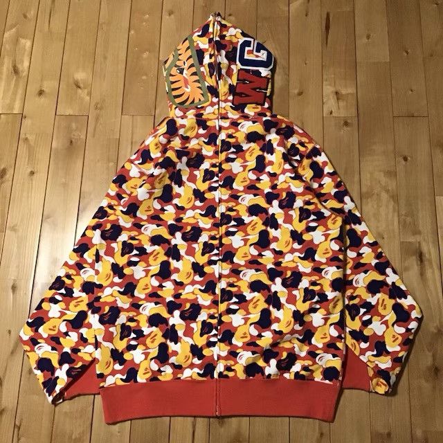 Bape 2024 🔥Kuala Lumpur Store Camo BAPE shark full zip hoodie APE Size US XXL / EU 58 / 5 - 3 Thumbnail