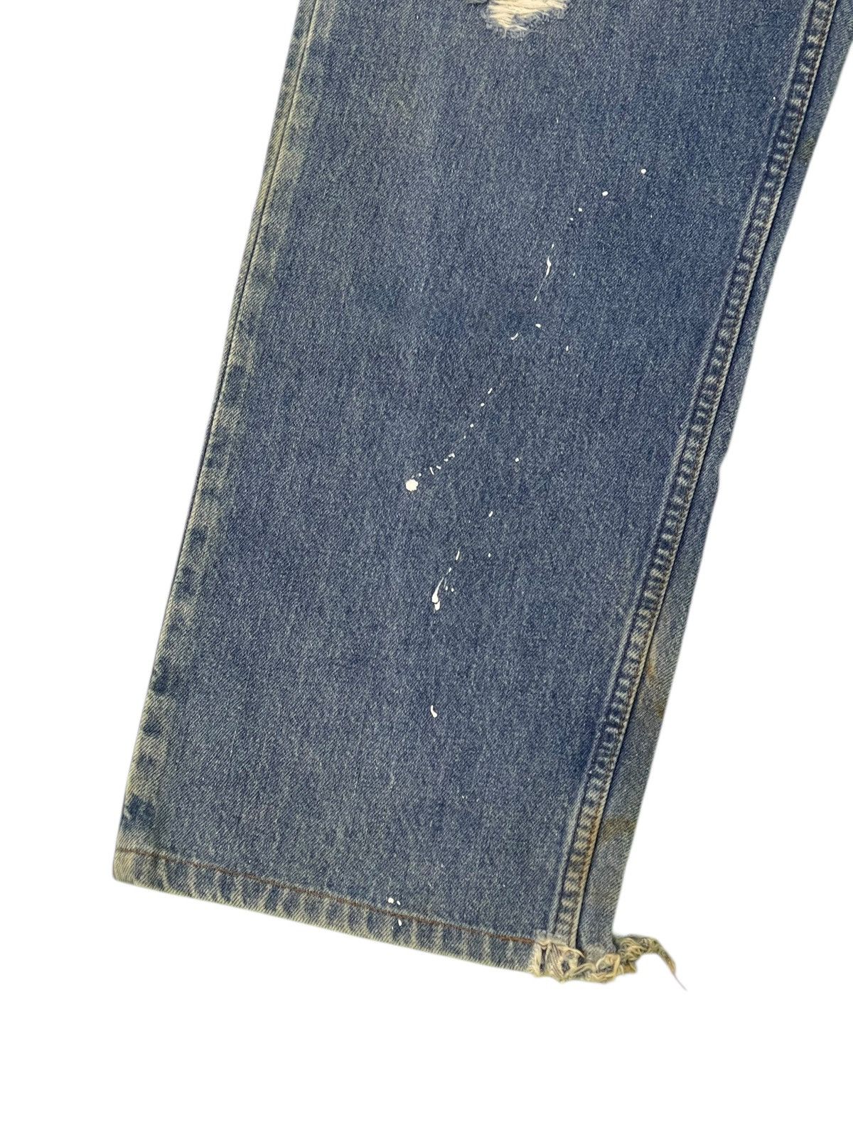 Levi's Vintage Clothing Vtg 1995 Levi’s 515 USA Faded Distress Loose 3🟦8 Size US 36 / EU 52 - 2 Thumbnail