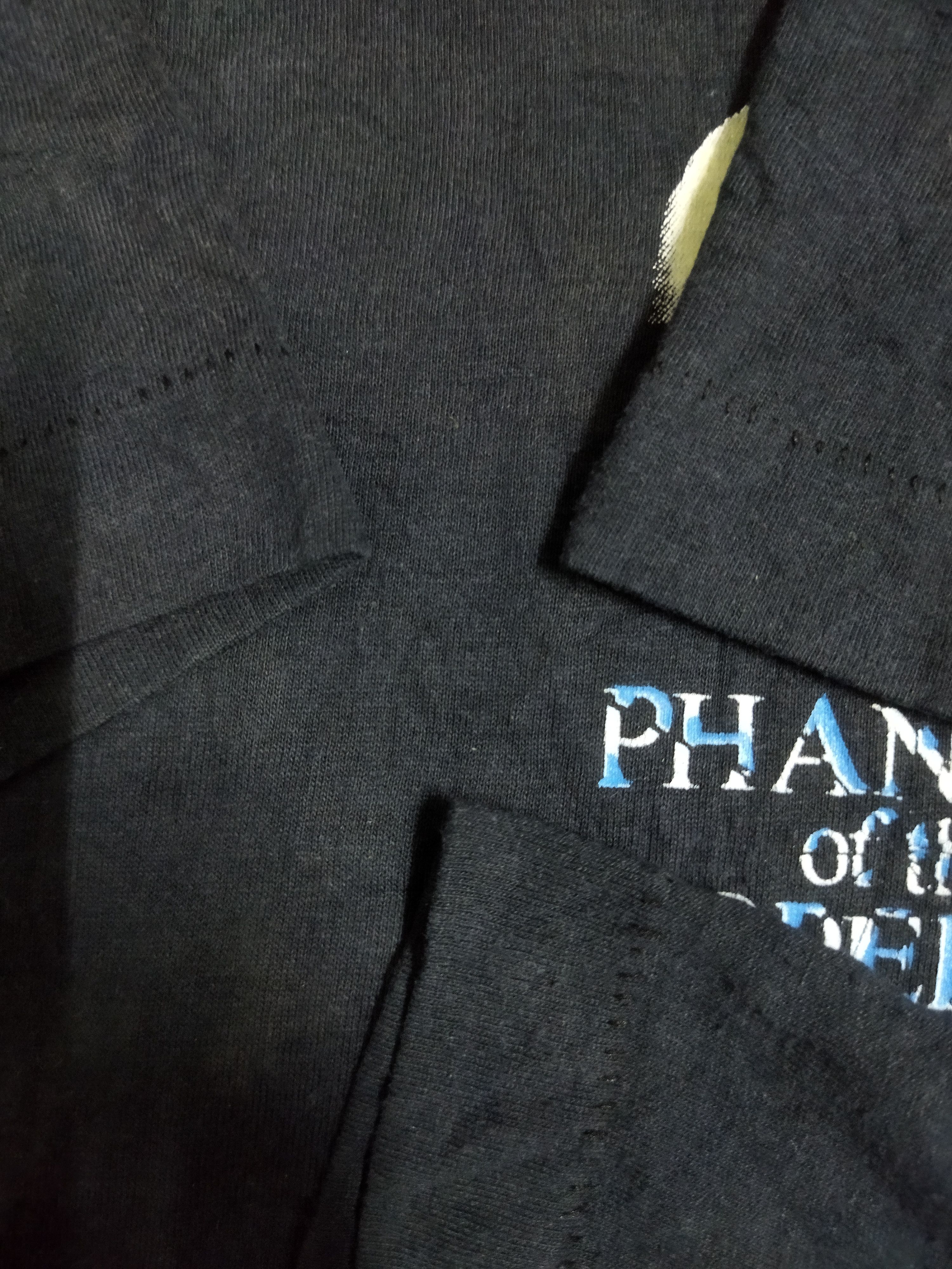 Vintage Vintage 80s The Phantom Of Opera Tee Size US L / EU 52-54 / 3 - 4 Thumbnail
