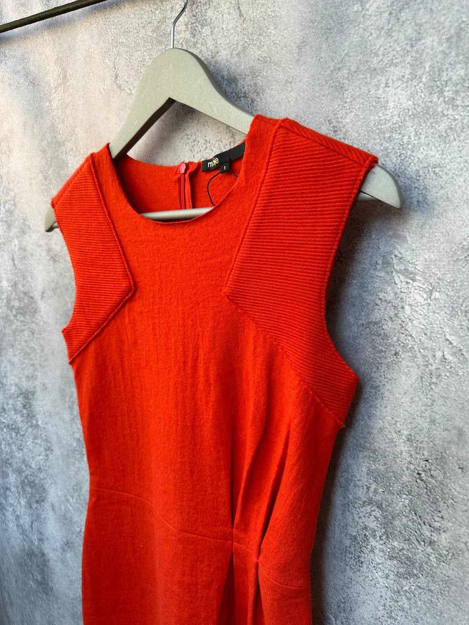 Maje Maje H13 Daynav Wool Blend Sleeveless Dress Elegant Size S / US 4 / IT 40 - 8 Thumbnail