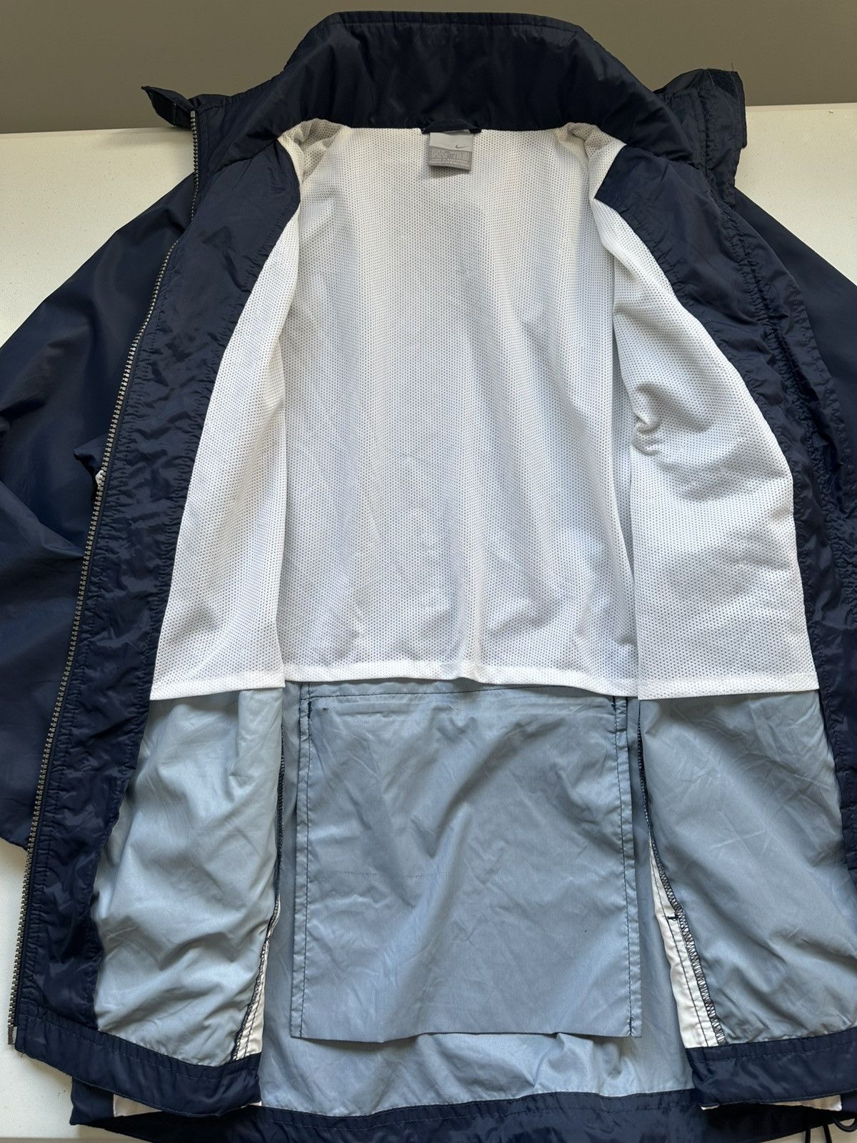Nike × Vintage Vintage Y2k Nike Big Swoosh Lightweight Jacket Size US M / EU 48-50 / 2 - 9 Thumbnail