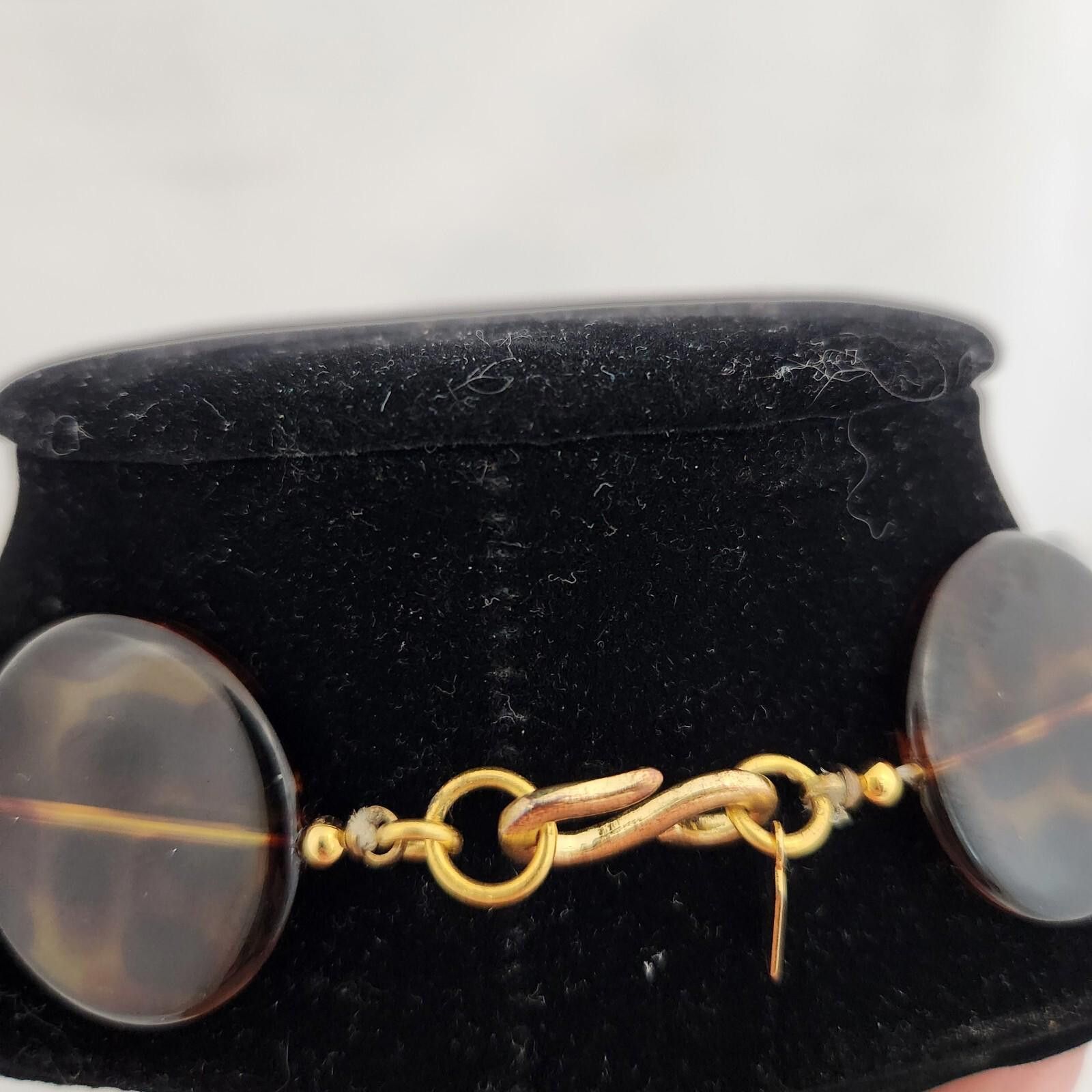 Other Kenneth J Lane Necklace Tortoise Shell Round Beaded Size ONE SIZE - 5 Thumbnail