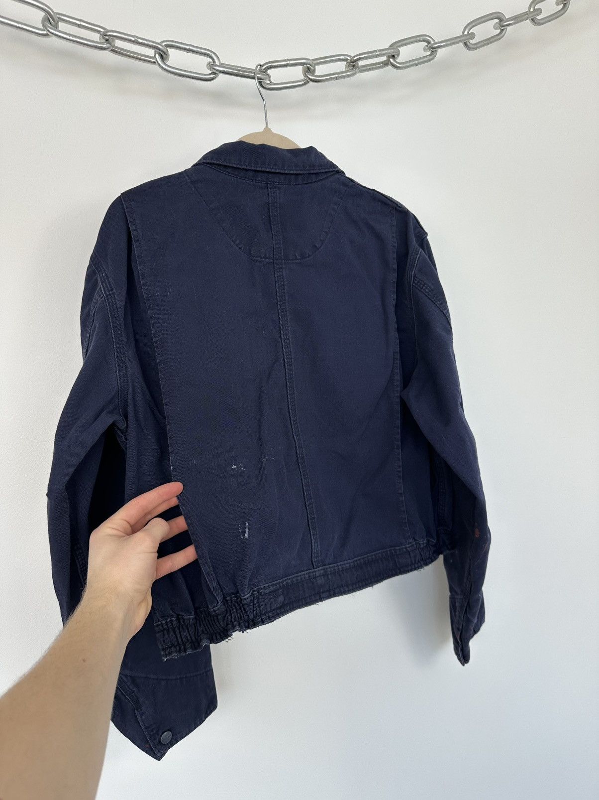 Carhartt Vintage 90s Carhartt Flame Resistant USA Cropped Work Jacket Size US S / EU 44-46 / 1 - 14 Thumbnail
