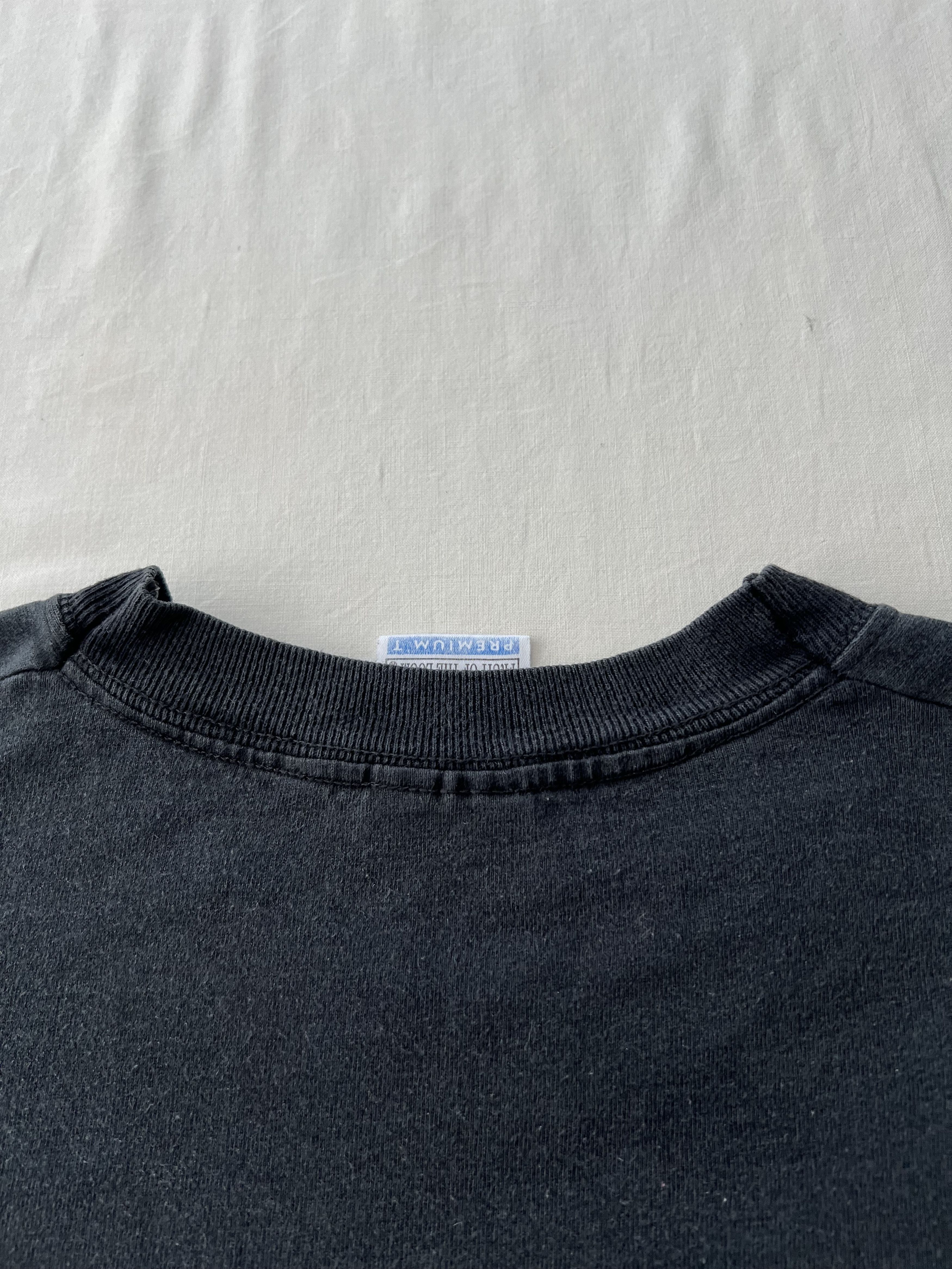 Band Tees Vintage 90s Ian Brown Stone Roses Black T-shirt Size US XL / EU 56 / 4 - 15 Thumbnail