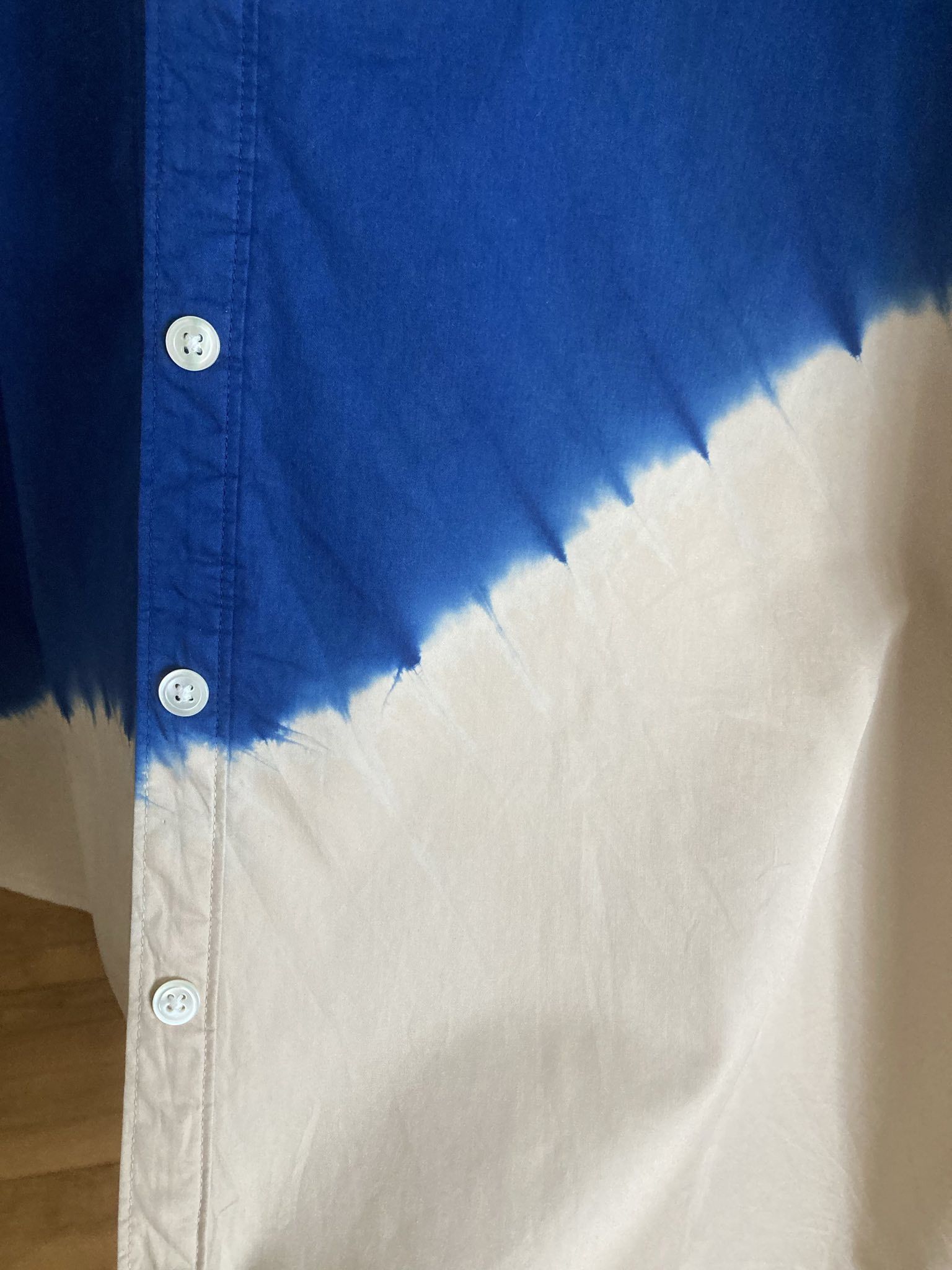 Japanese Brand Suzusan shirt Shibori dress Size L / US 10 / IT 46 - 3 Thumbnail
