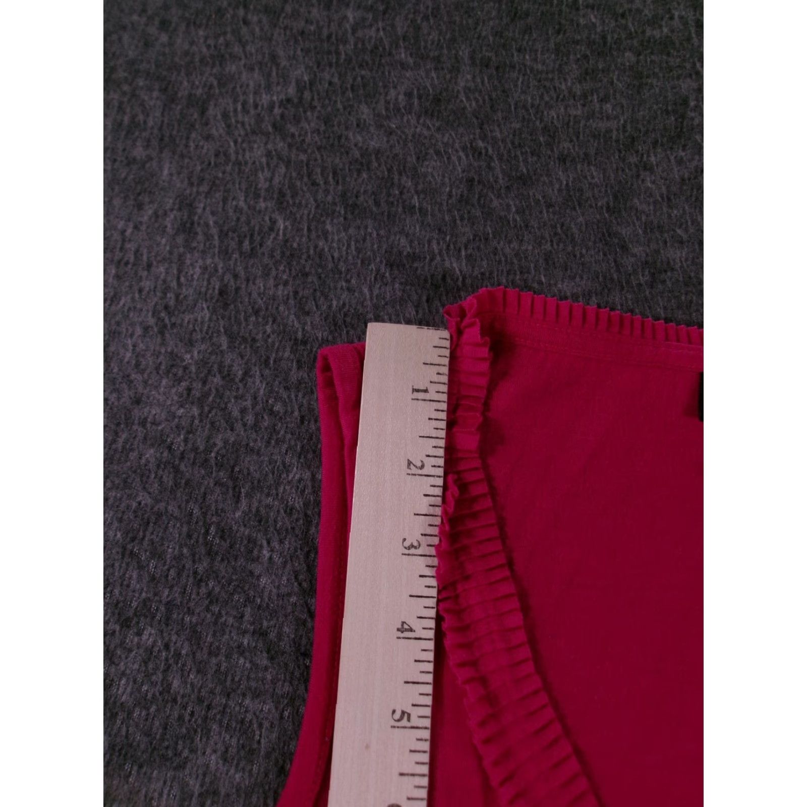 Vintage Attention Dress Womens L Fuchsia Pleated Front Scoop Neck Sleeveless Tank Rayon Dress Size L / US 10 / IT 46 - 5 Thumbnail