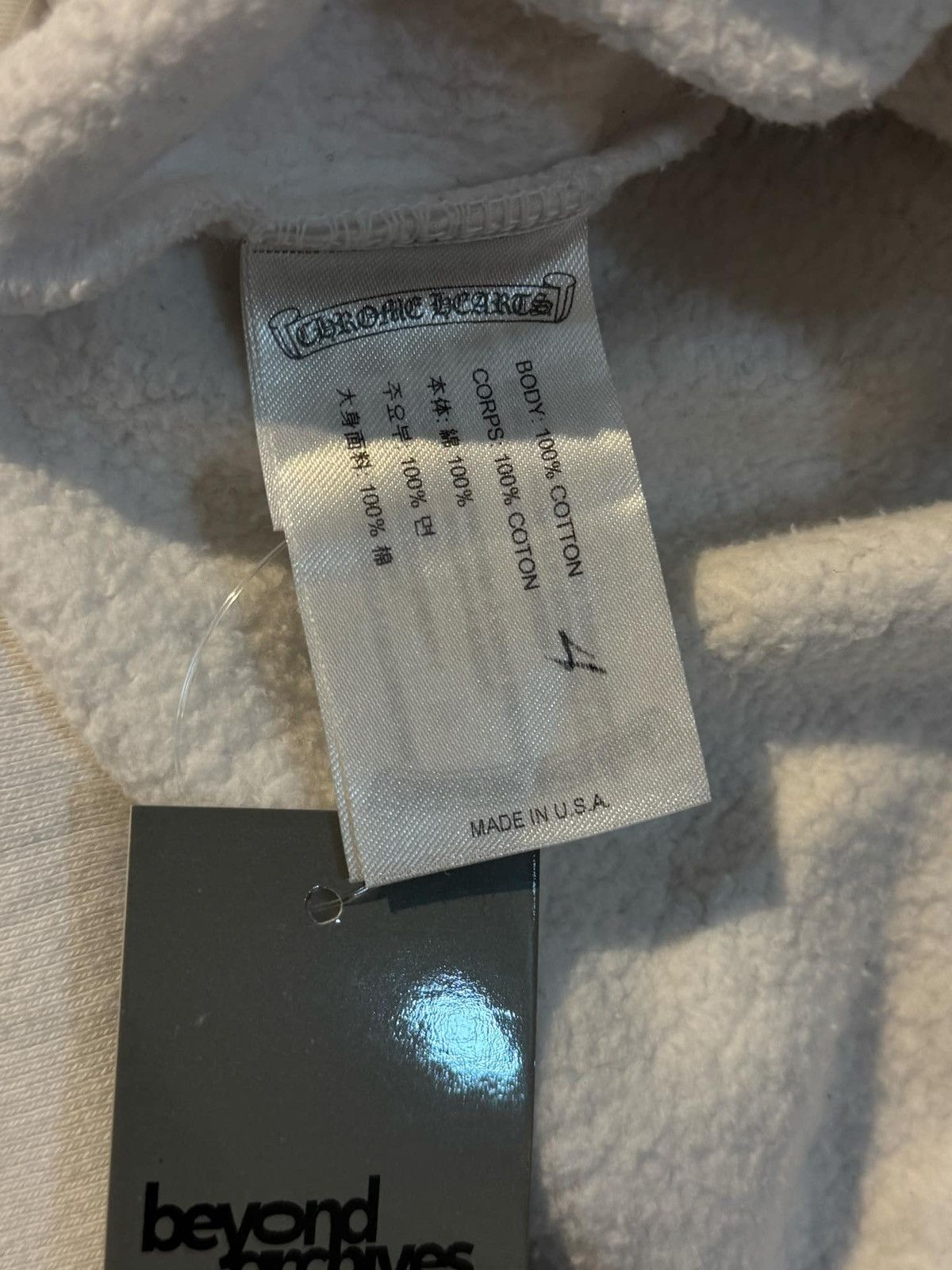 Chrome Hearts Chrome Hearts Horseshoe Floral White Crewneck Size US XL / EU 56 / 4 - 12 Thumbnail