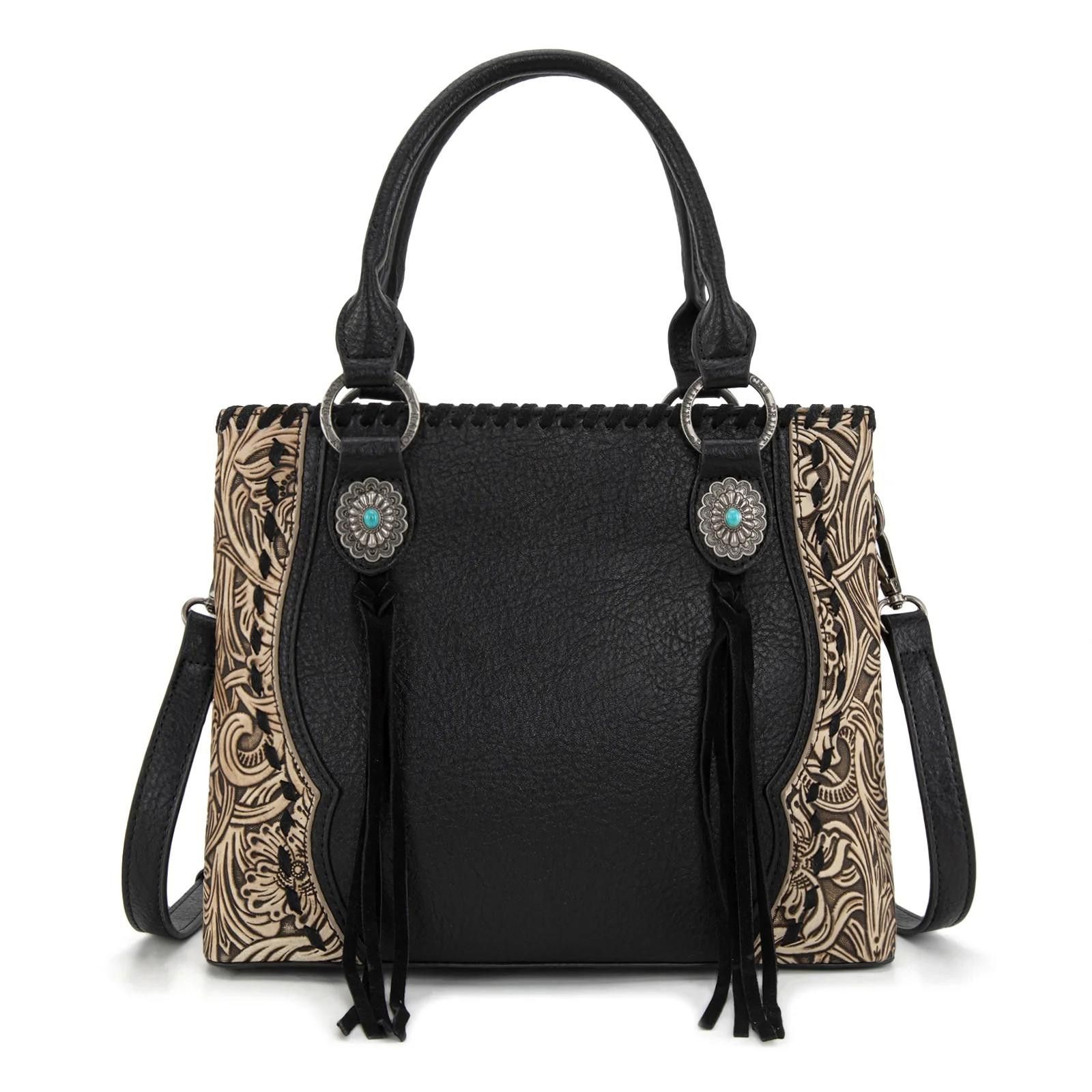 Designer Trinity Ranch Stylish Handbag with Floral Design Size ONE SIZE - 1 Thumbnail