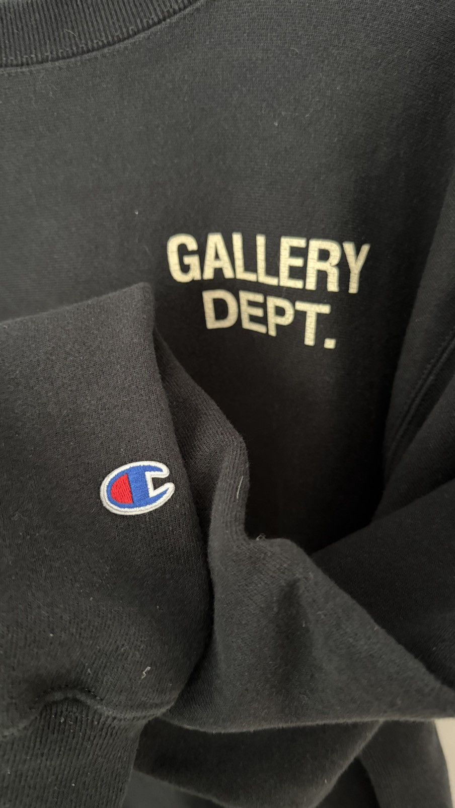 Gallery Dept. Gallery Dept. - Original Sample Black Sweatshirt Size US L / EU 52-54 / 3 - 3 Thumbnail