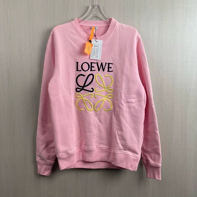 Loewe loewe pink embroidered logo sweatshirt size S Size US S / EU 44-46 / 1 - 5 Thumbnail