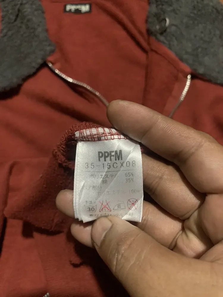PPFM 2000s PPFM SHERPA TRIM DOUBLE ZIPPER HOODIE Size US M / EU 48-50 / 2 - 9 Thumbnail
