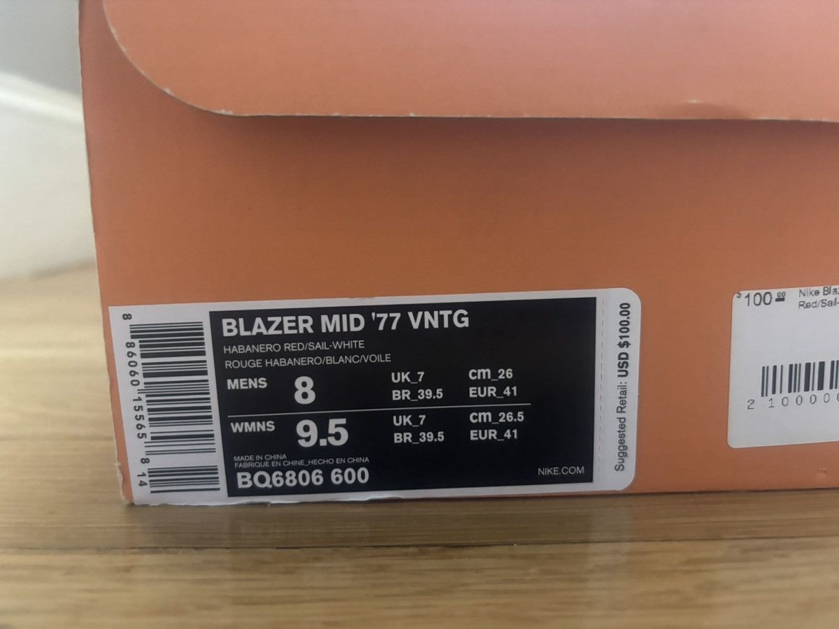 Nike Nike Blazer Mid ‘77 Vintage Size US 8 / EU 41 - 6 Thumbnail