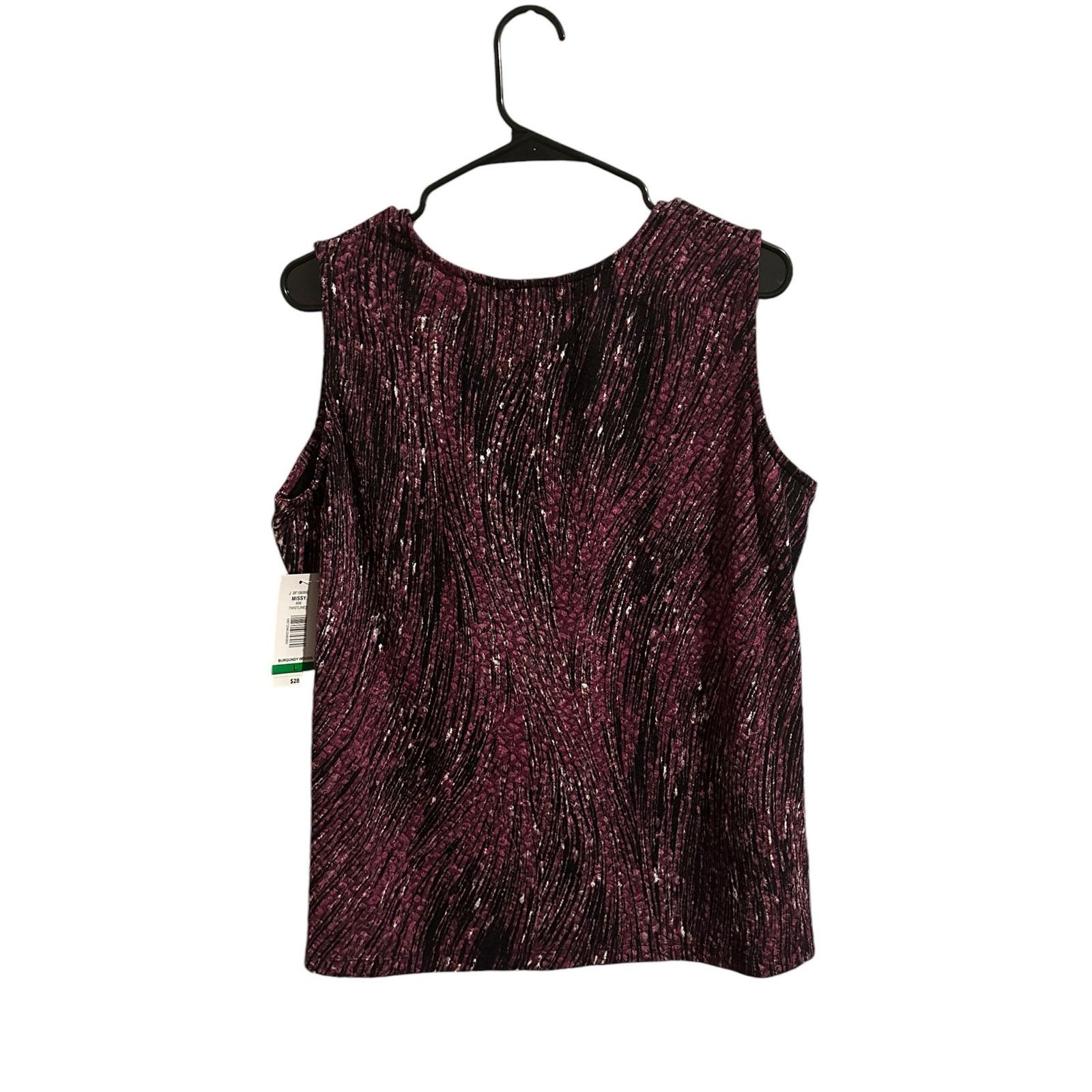 Other Allison Daley Crew Neck Sleeveless Formal Purple Blouse - L Size L / US 10 / IT 46 - 3 Thumbnail
