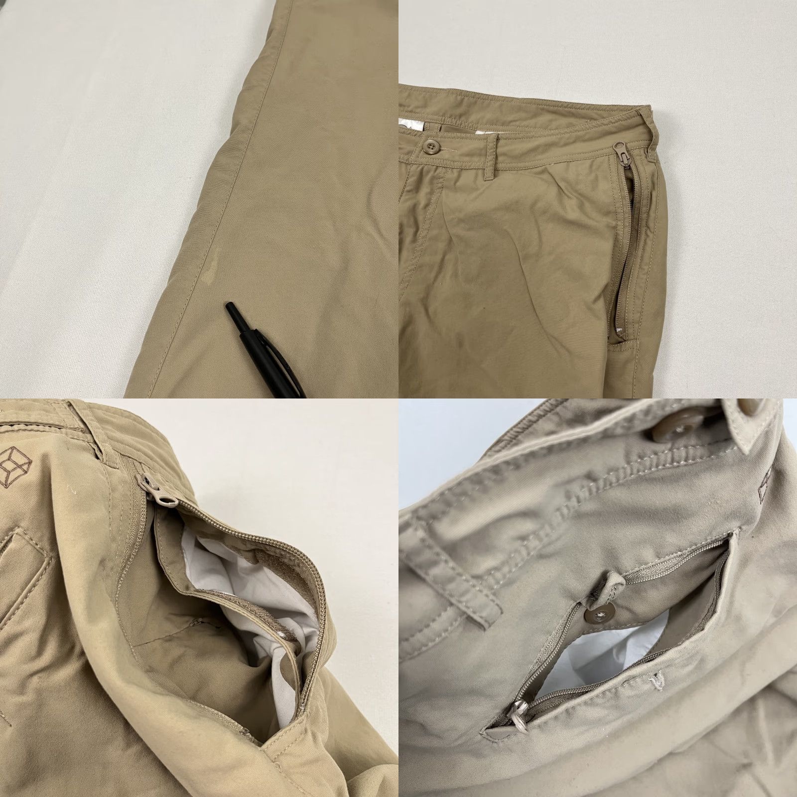 Vintage Clothing Arts P^Cubed Pick Pocket Proof Pants Mens 36 x 32 Khakis Brown 5-Pocket Cargo Pocket Regular Straight Vintage No Size US 36 / EU 52 - 8 Thumbnail