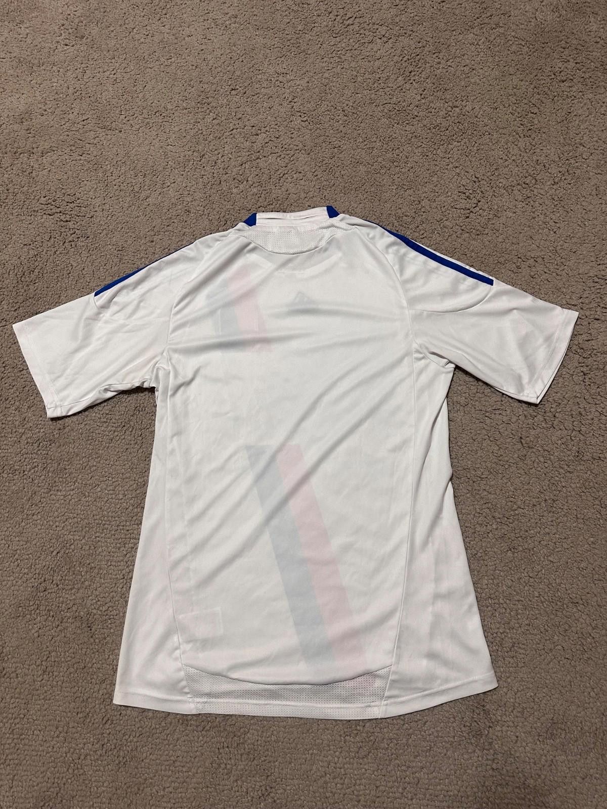 Adidas Olympique Lyonnais Lyon 2010/2011 Away Adidas Jersey Soccer Size US S / EU 44-46 / 1 - 7 Thumbnail