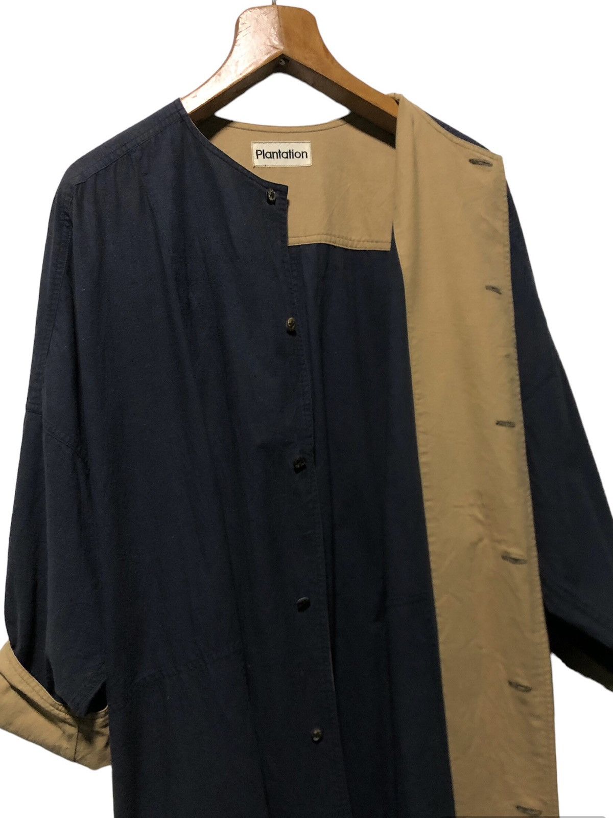 Issey Miyake Plantation by Issey Miyake Cotton Oversized Jacket Size US XL / EU 56 / 4 - 7 Thumbnail