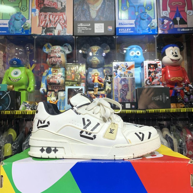 Louis Vuitton Louis Vuitton Trainer Low-Top Fashion Sneakers -2508 Size US 5.5 / EU 38 - 5 Thumbnail