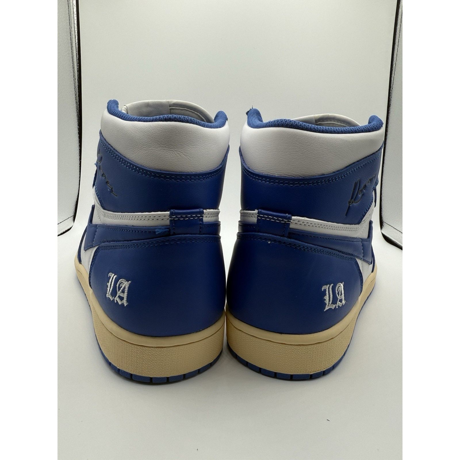 Reves Paris Reves Paris/Air Kiy ‘85 HI "Sport Blue" Los Angeles Sz 12.5 Size US 12.5 / EU 45-46 - 5 Thumbnail