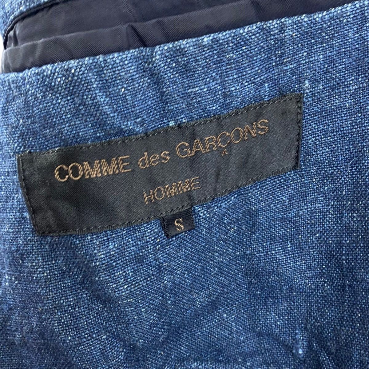 Comme des Garcons Vintage COMME DES GARCONS HOMME Made In Japan Coat Blazers Size 36R - 5 Thumbnail