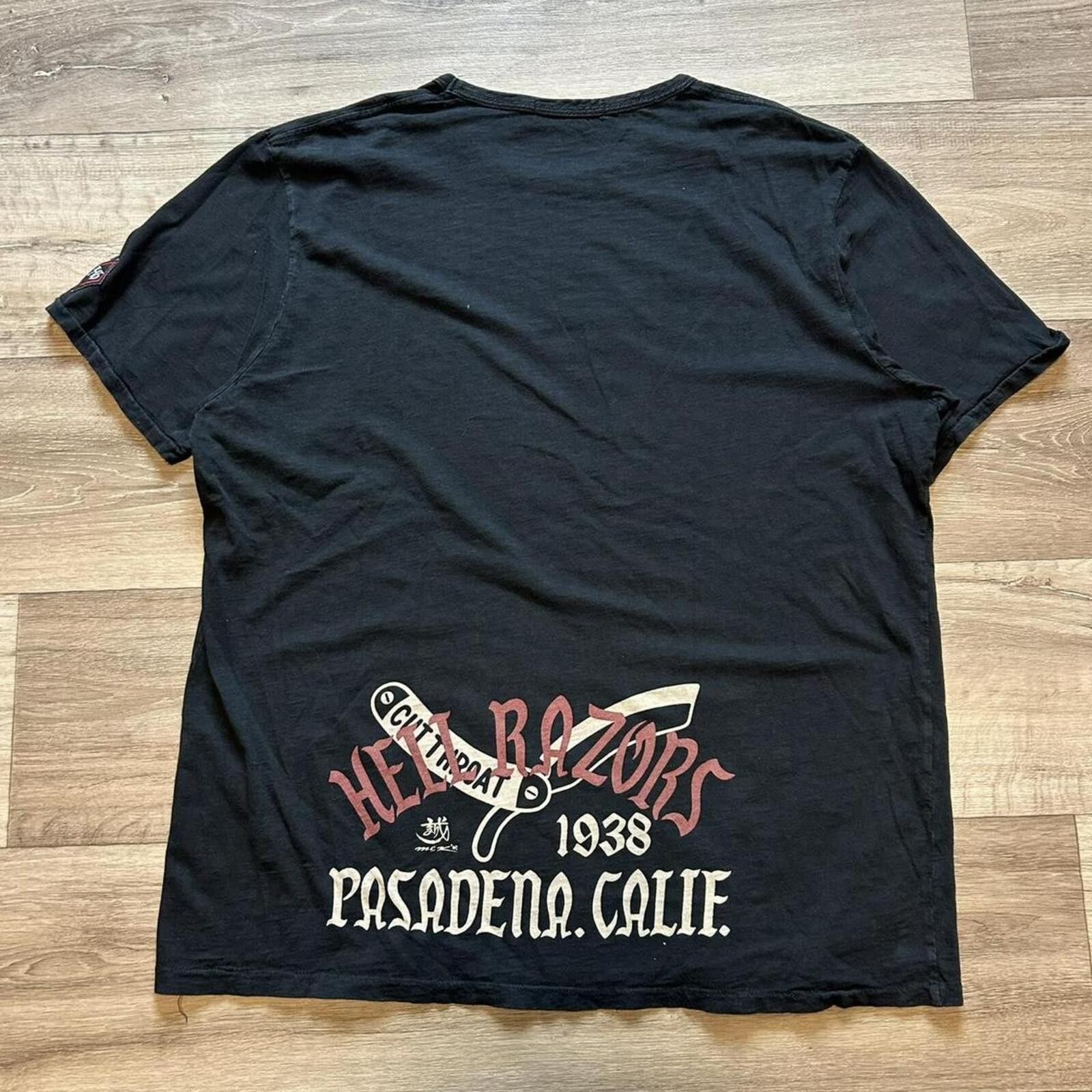 West Coast Choppers Vintage y2k Hell Razors black biker t shirt Size US XXL / EU 58 / 5 - 2 Thumbnail