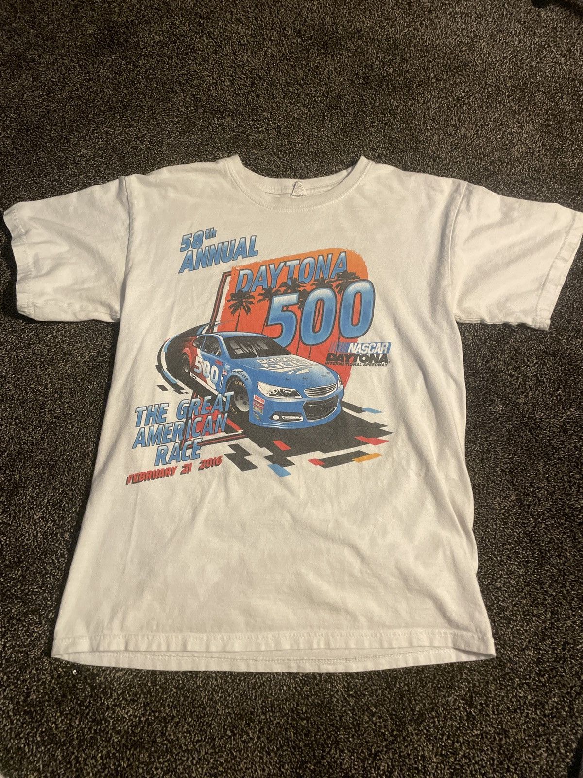 NASCAR VINTAGE DAYTONA 500 TEE Size US M / EU 48-50 / 2 - 1 Thumbnail