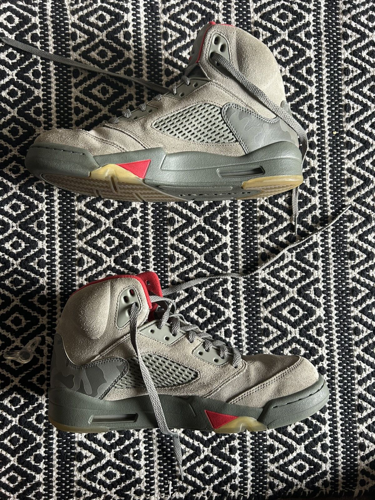 Jordan Brand Air Jordan 5 Retro ‘Camo’ - Men’s (Size 10) Size US 10 / EU 43 - 2 Thumbnail