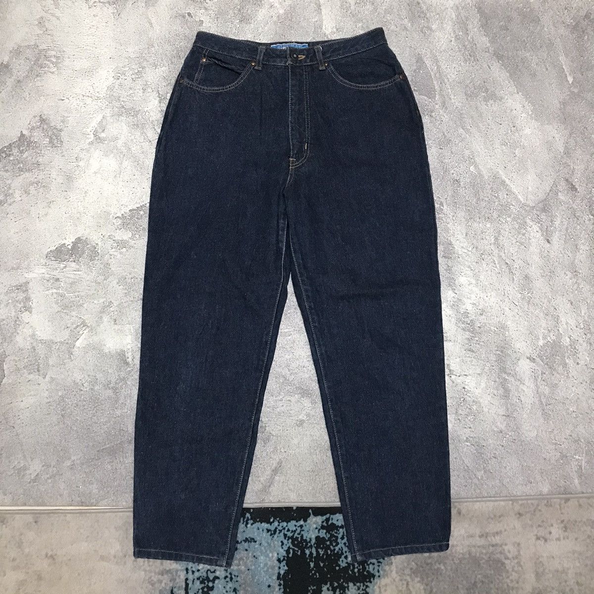 Japanese Brand × Vintage Edwin something ballon jeans baggy vtg Size 35" - 2 Thumbnail