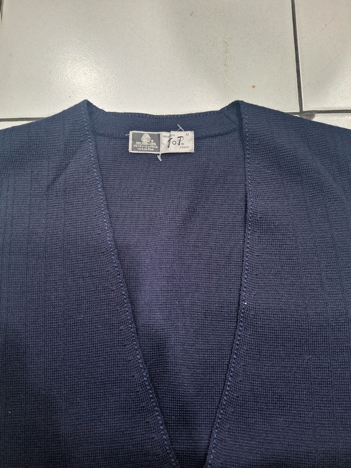 Japanese Brand Mountain top vest cardigan wool Size L / US 10 / IT 46 - 3 Thumbnail