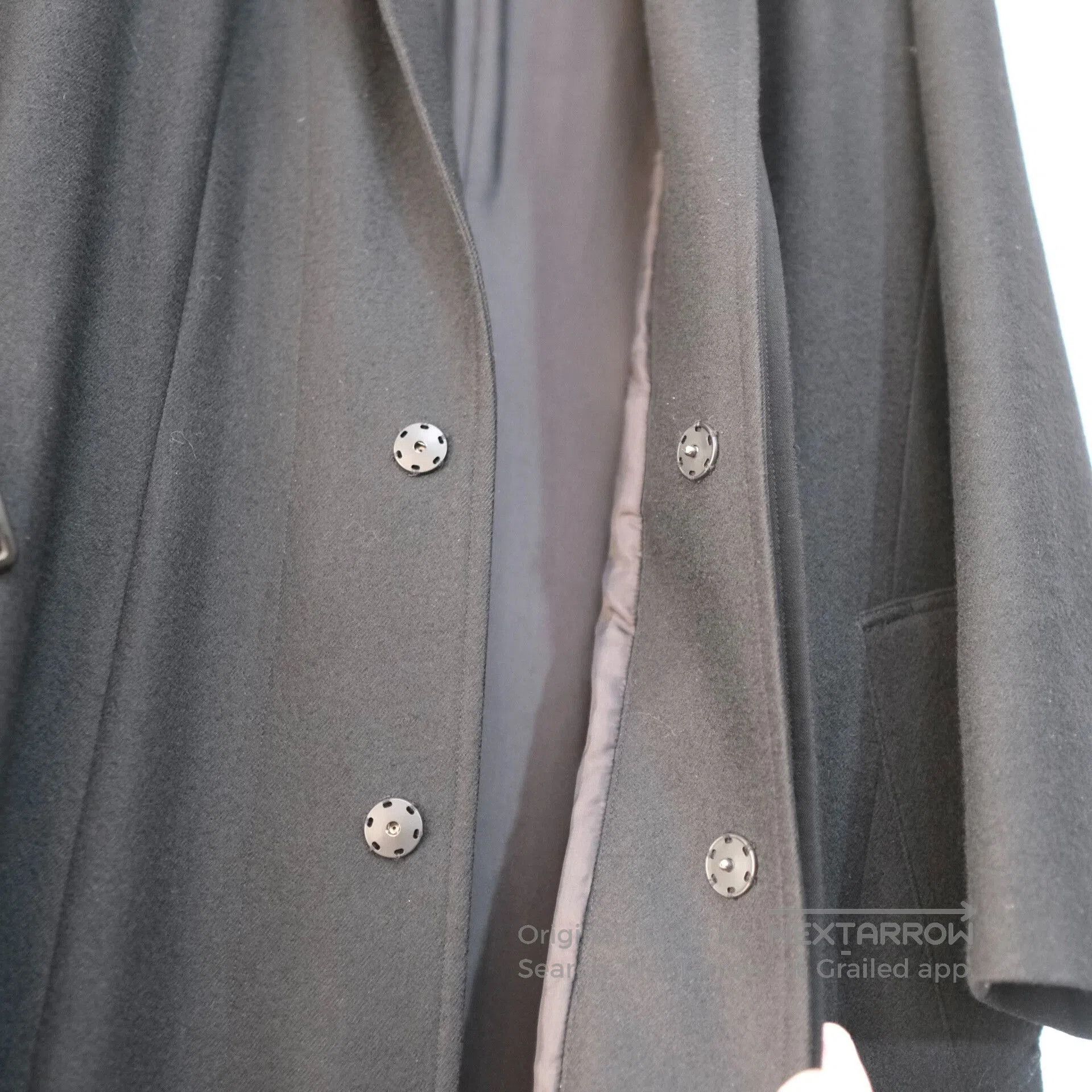 Yohji Yamamoto Yohji Yamamoto Noir Long Black Coat. Size L / US 10 / IT 46 - 6 Thumbnail