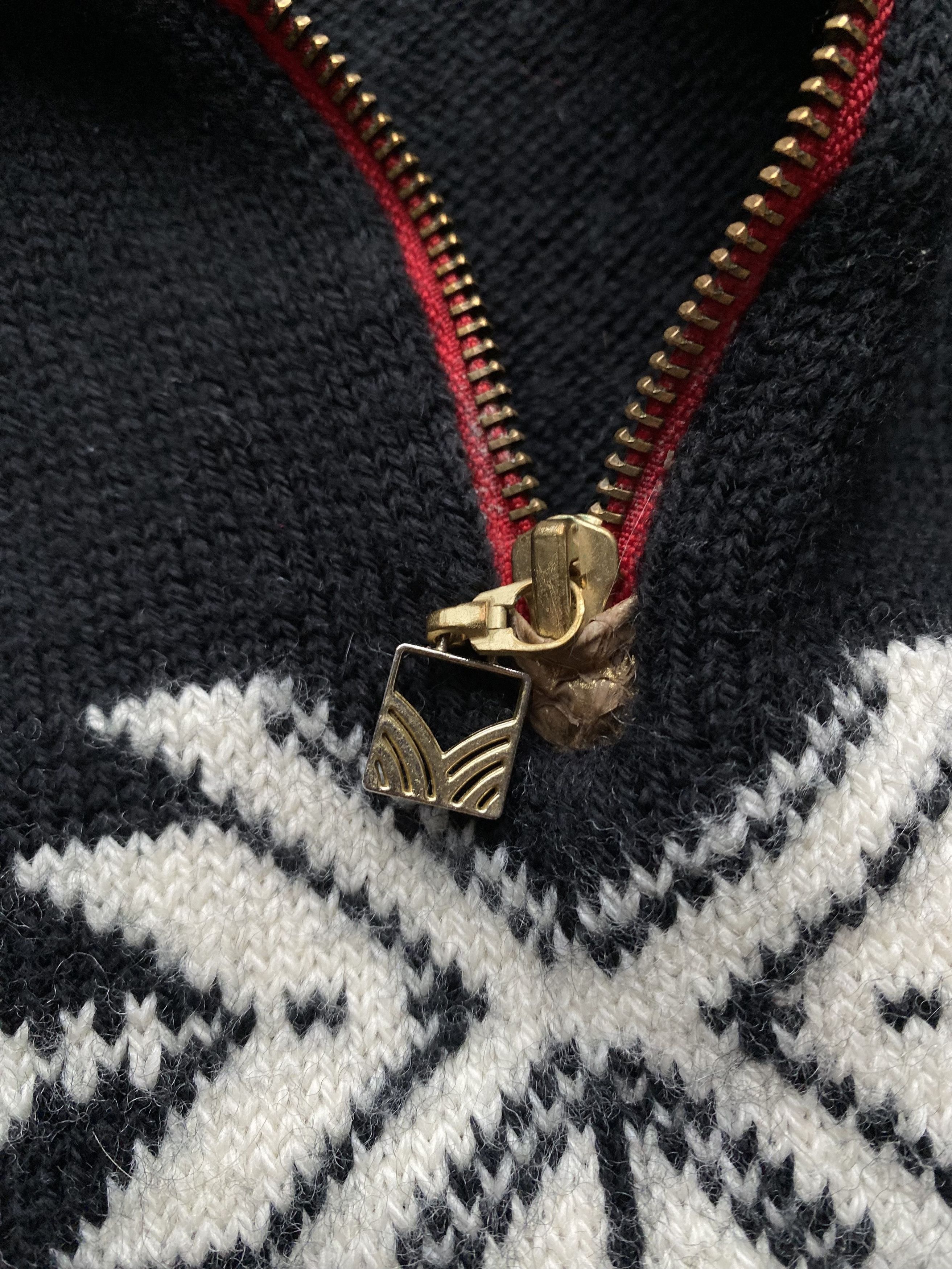 Dale Of Norway × Vintage Vintage Dale Of Norway Zip Sweater Wool Nordic Size US S / EU 44-46 / 1 - 6 Thumbnail
