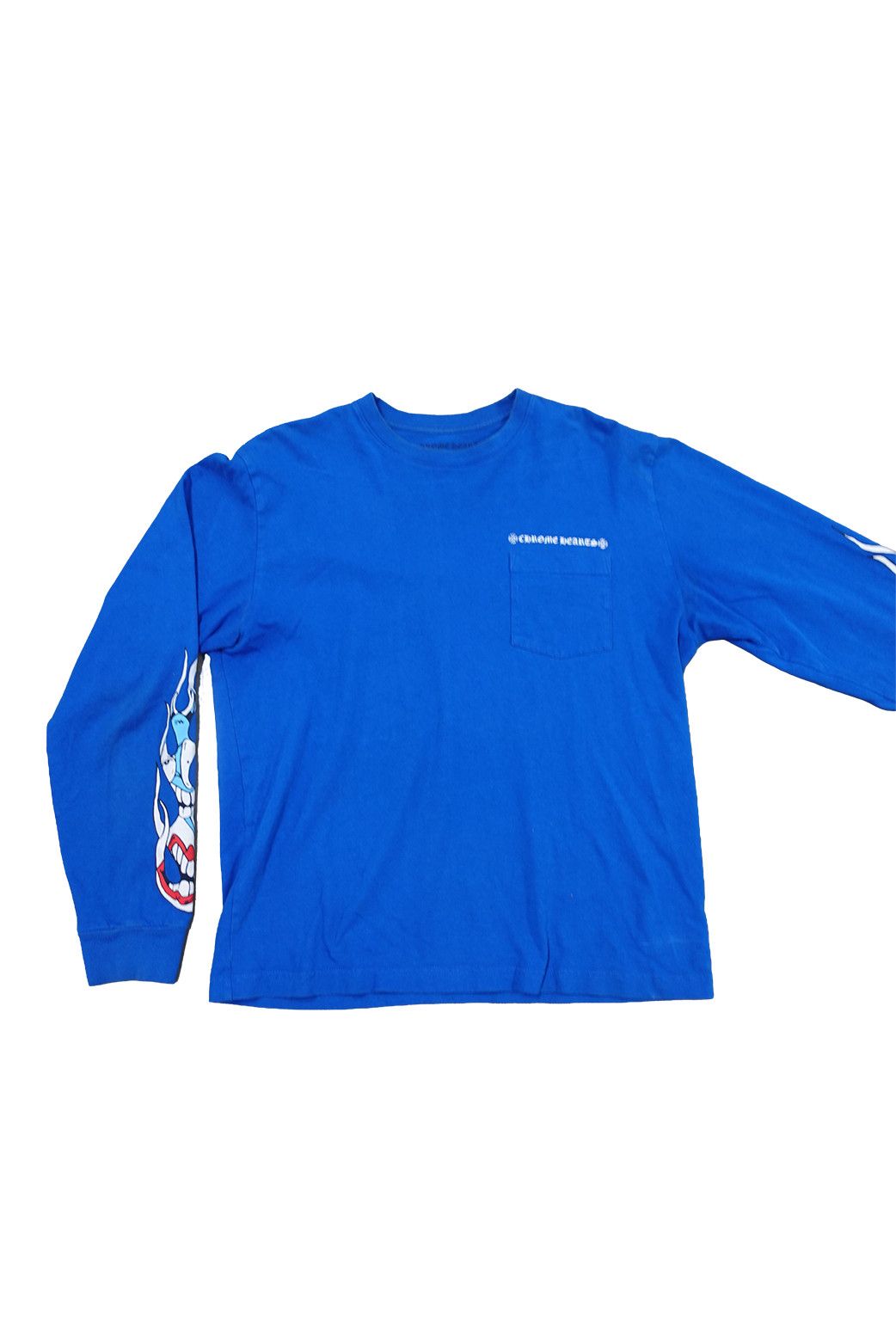 Chrome Hearts CHROME HEARTS MATTY BOY SPACE LONG SLEEVE T SHIRT BLUE Size US L / EU 52-54 / 3 - 1 Thumbnail