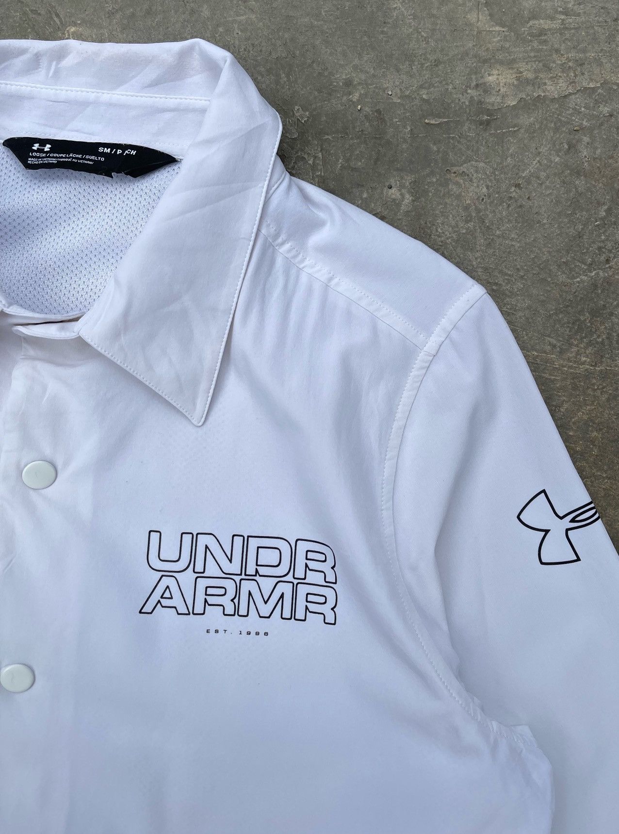 Under Armour FW18 UNDER ARMOUR BIG LOGO COACH JACKET Size US S / EU 44-46 / 1 - 5 Thumbnail