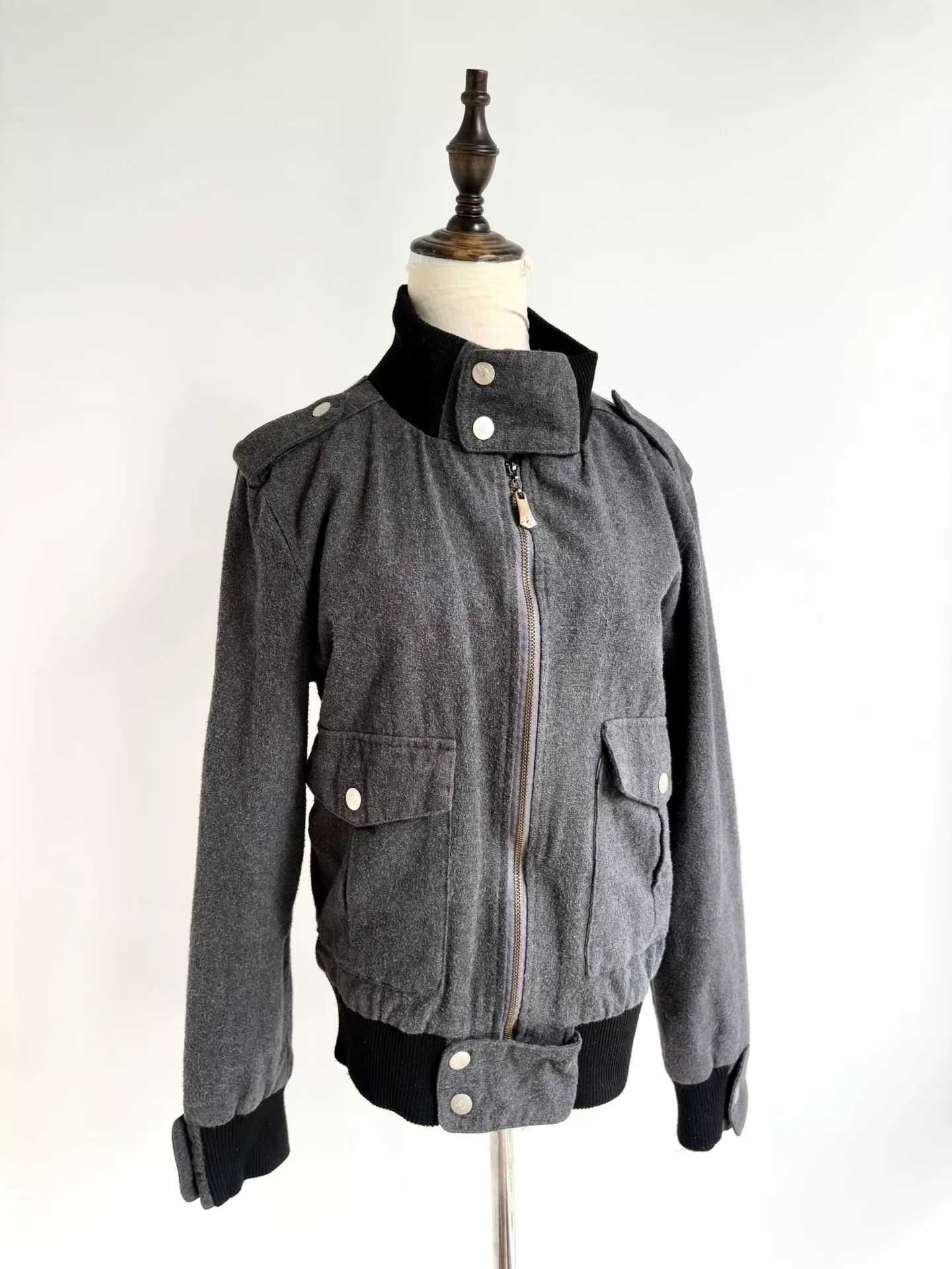 Vivienne Westwood vivienne westwood gray black flight jacket Size M / US 6-8 / IT 42-44 - 1 Thumbnail